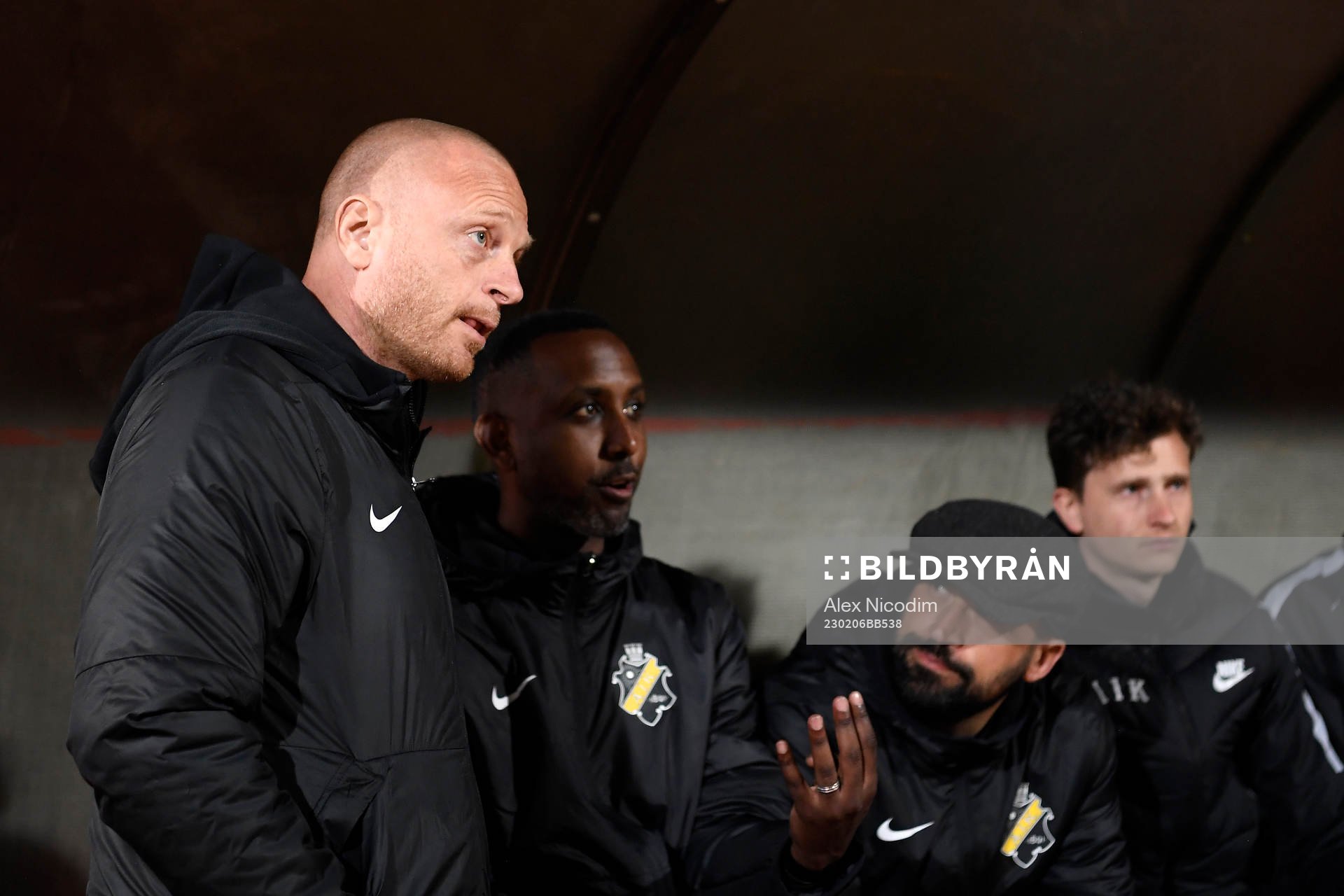 Head coach Andreas Brännström of AIK