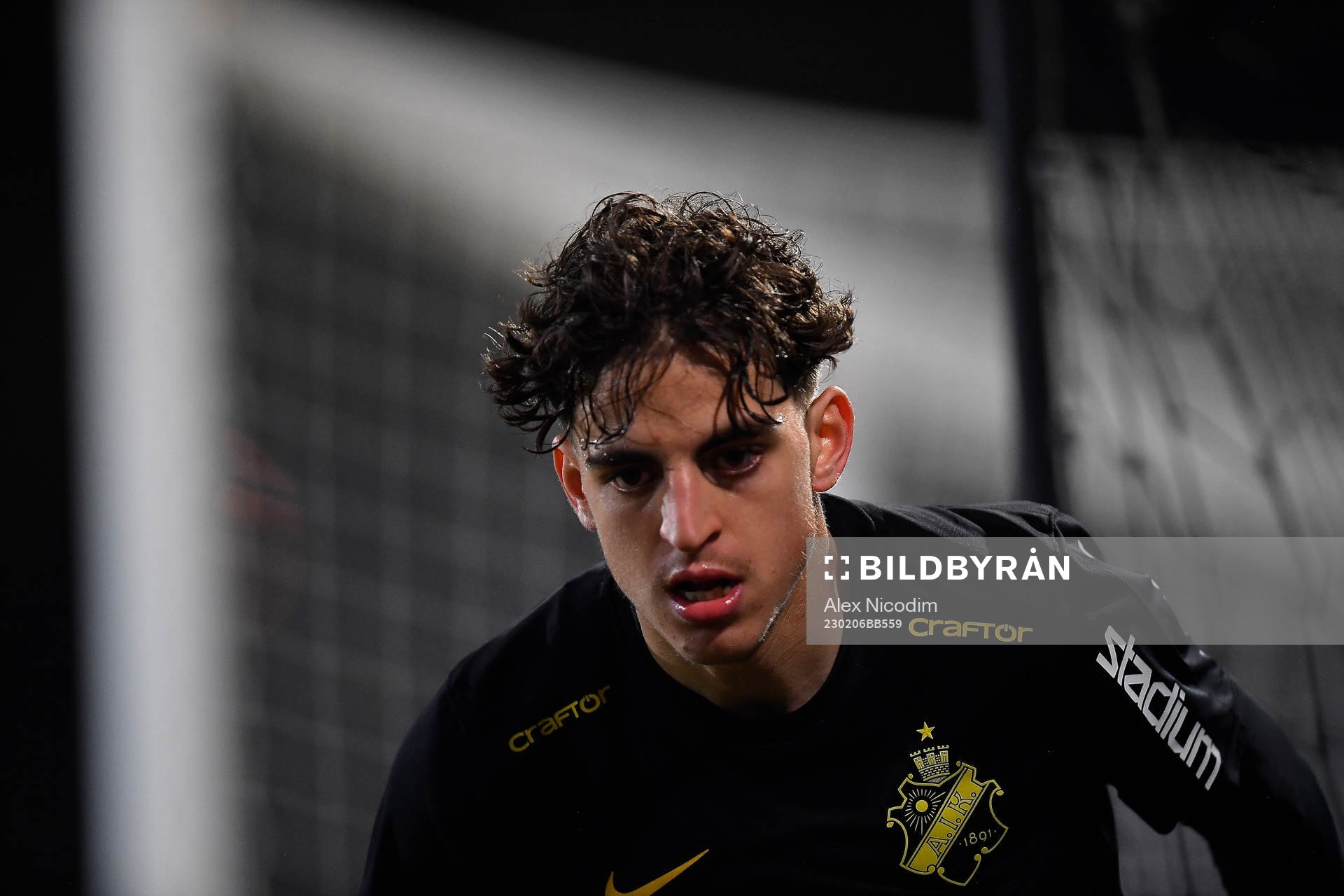 Taha Ayari 0f AIK celebrates