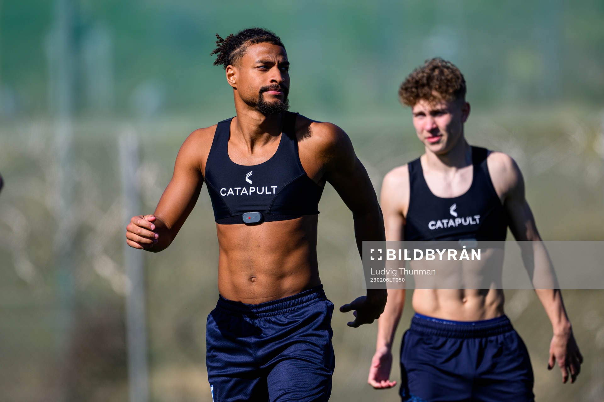 Joseph Ceesay och Hugo Bolin