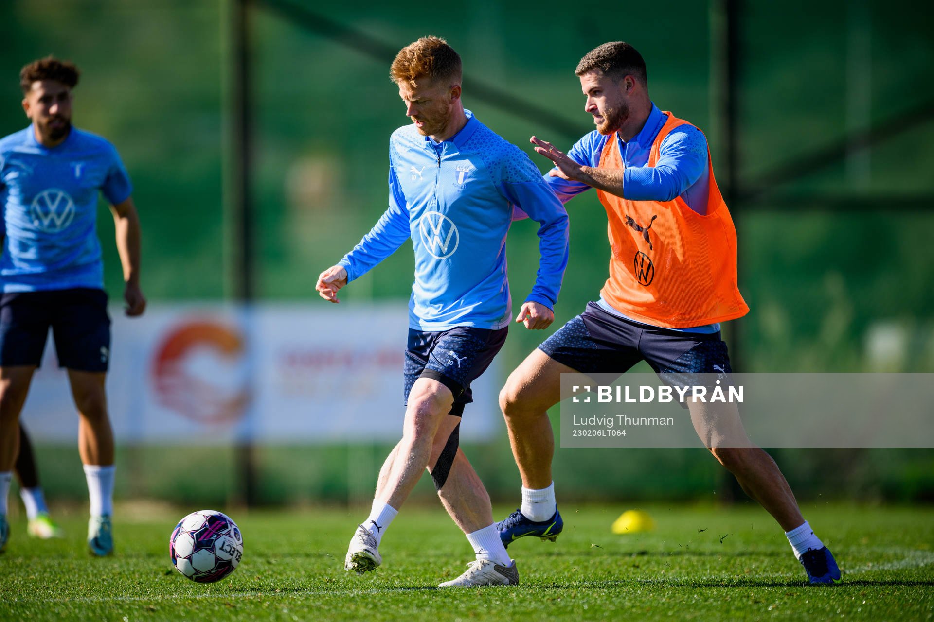 Isaac Kiese Thelin och Gabriel Busanello