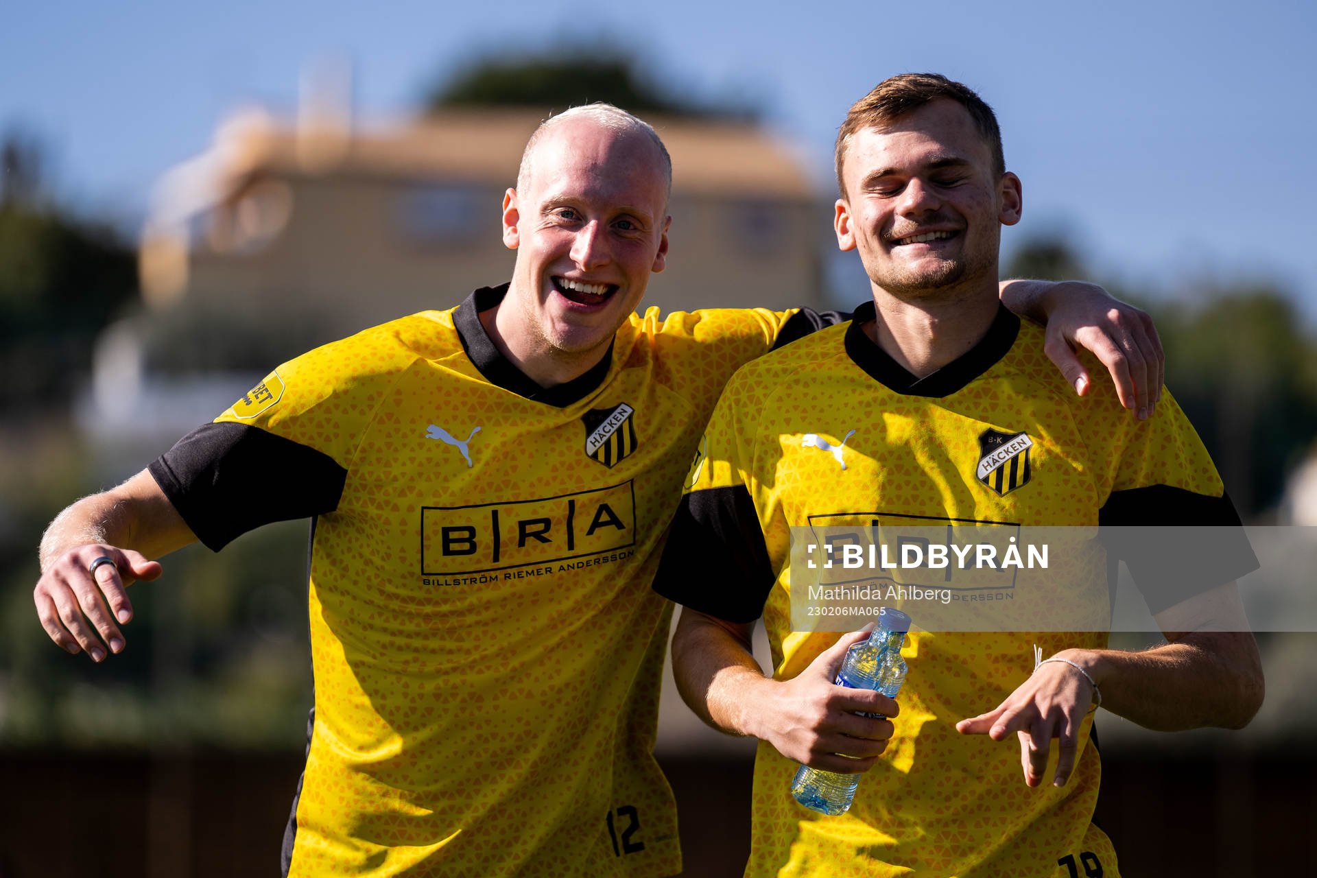 Valgeir Fridriksson och Oscar Uddenäs