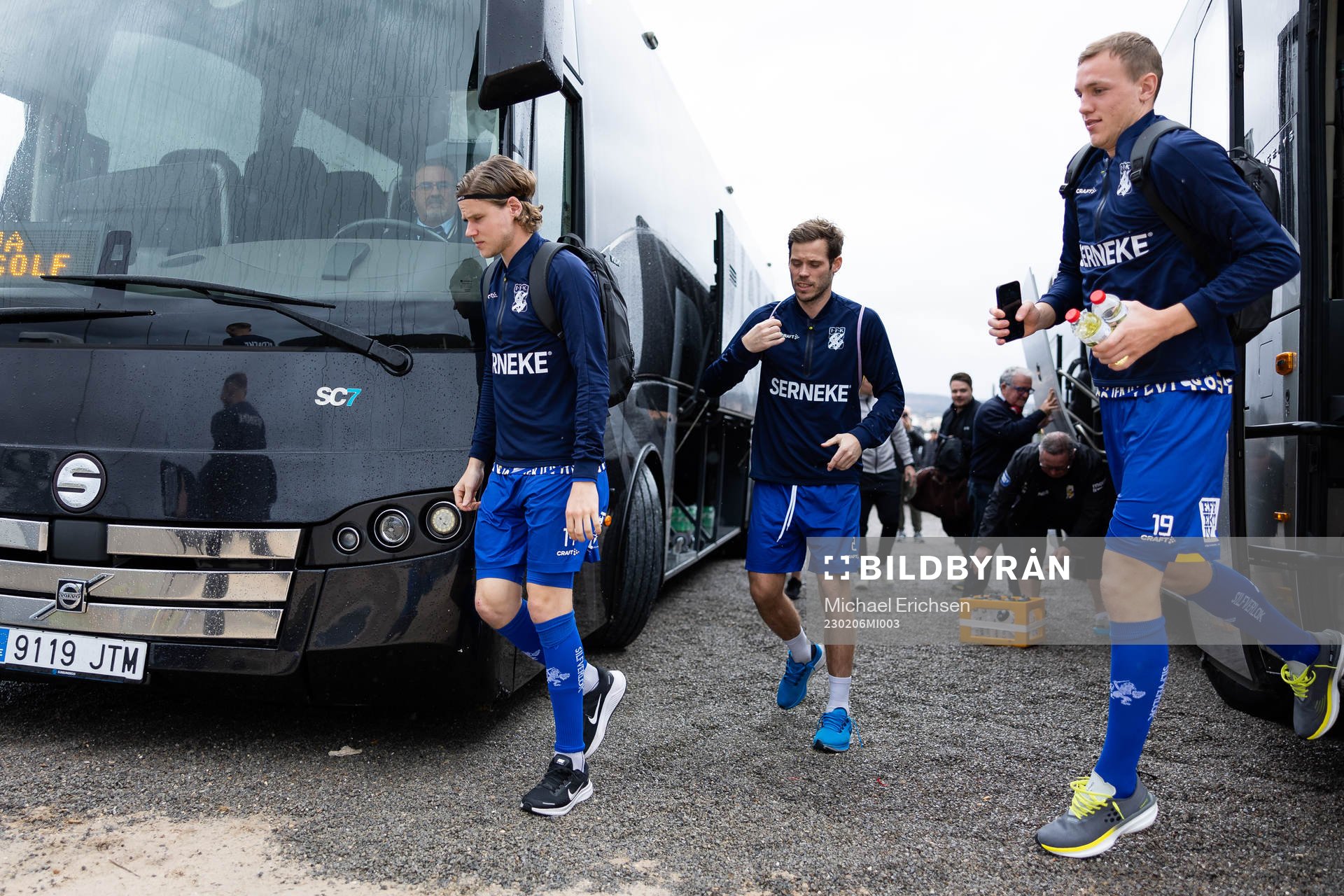 IFK Göteborgs Gustaf Norlin, Emil Salomonsson och Adam