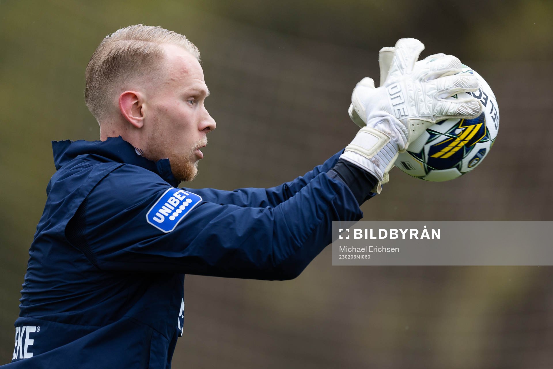 IFK Göteborgs målvakt Pontus Dahlberg innan