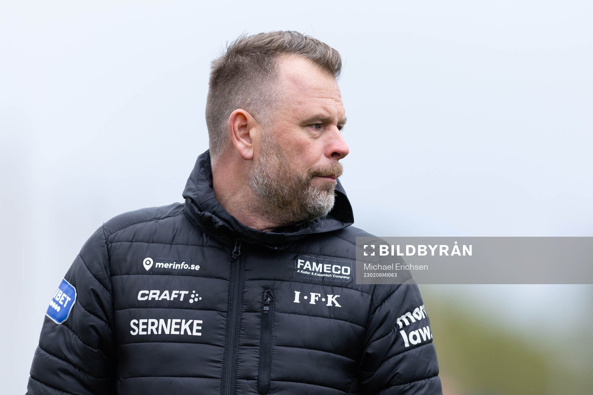 IFK Göteborgs tränare Mikael Stahre innan