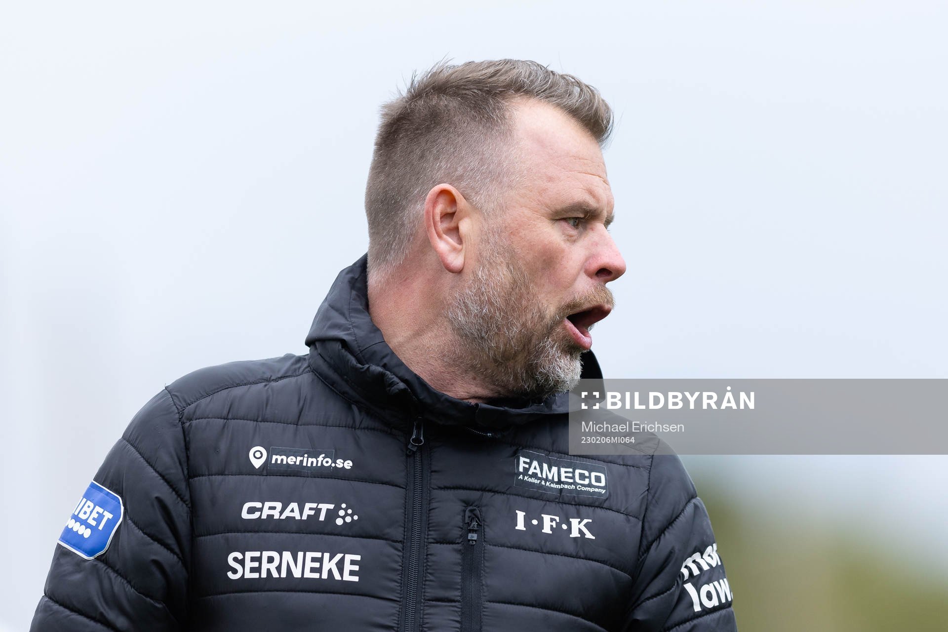 IFK Göteborgs tränare Mikael Stahre innan