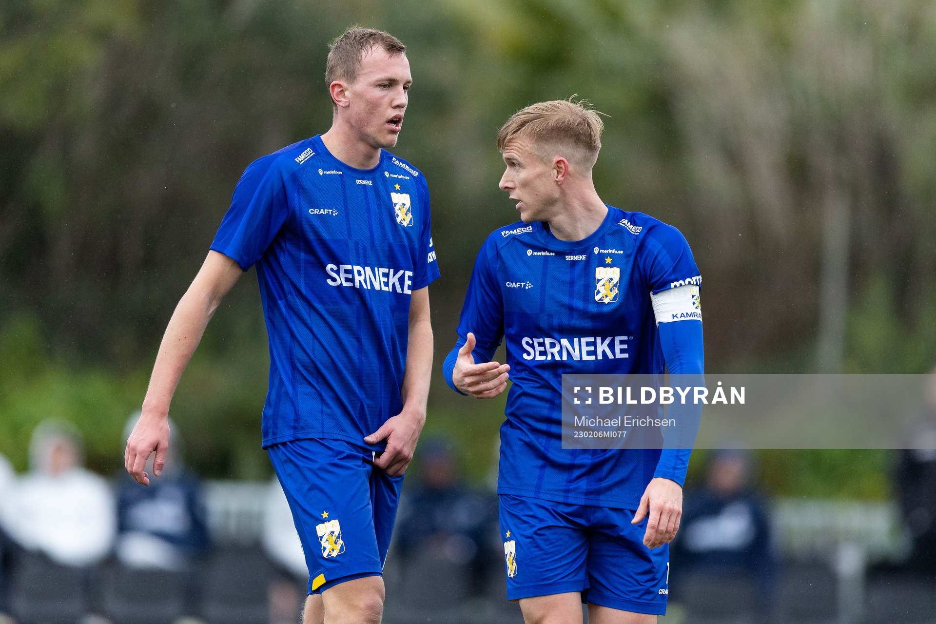 IFK Göteborgs Adam Carlén och Oscar Wendt