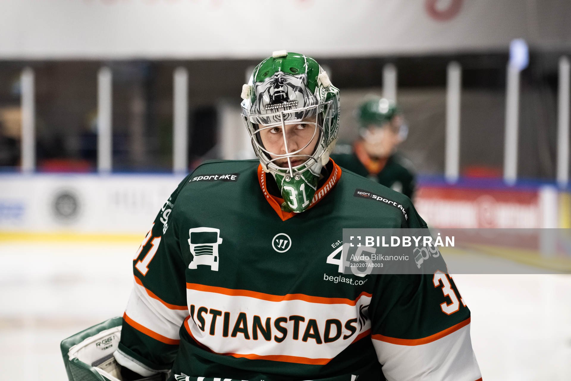Kristianstads målvakt Jörgen Hanneborg