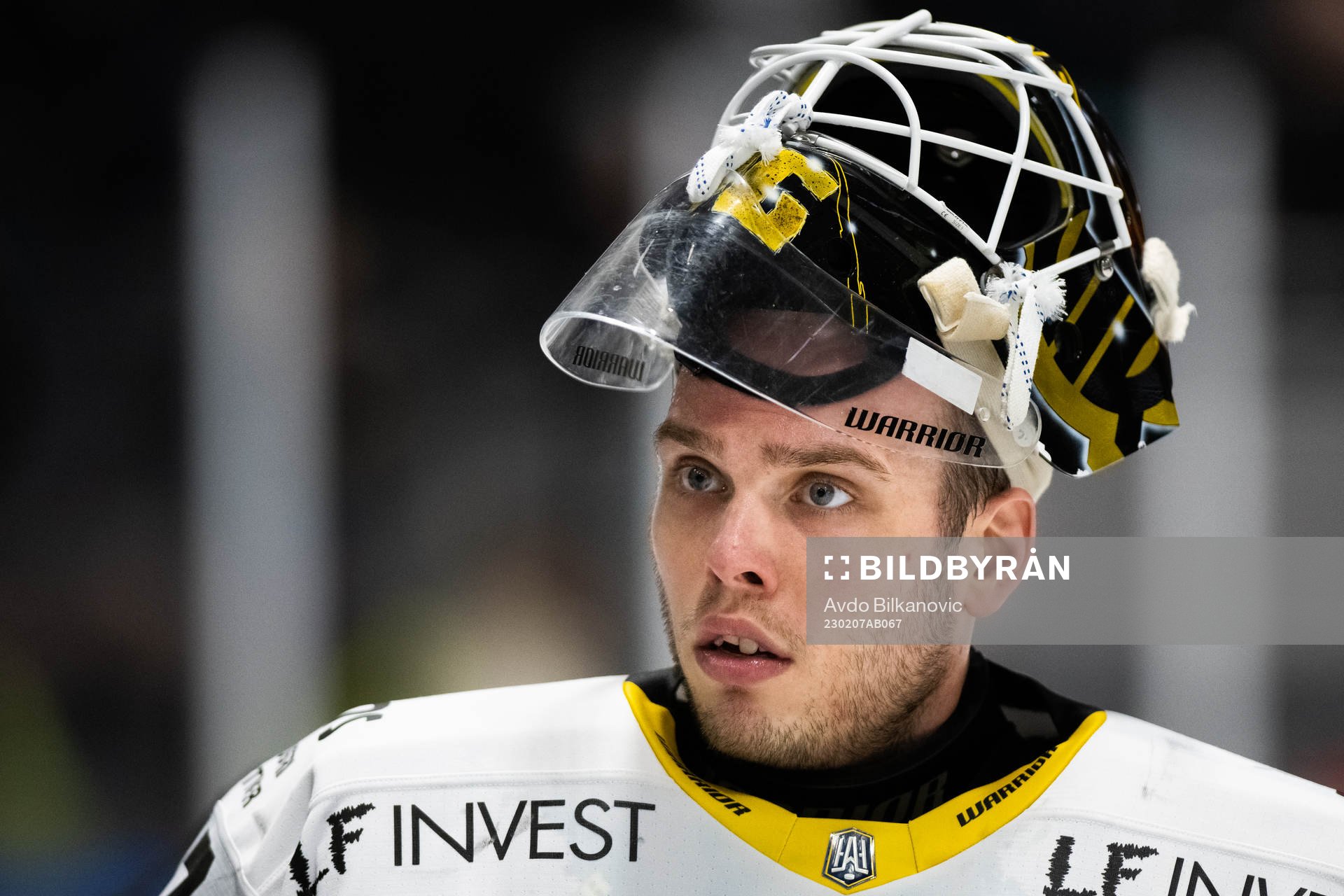 Västerås målvakt Johan Gustafsson