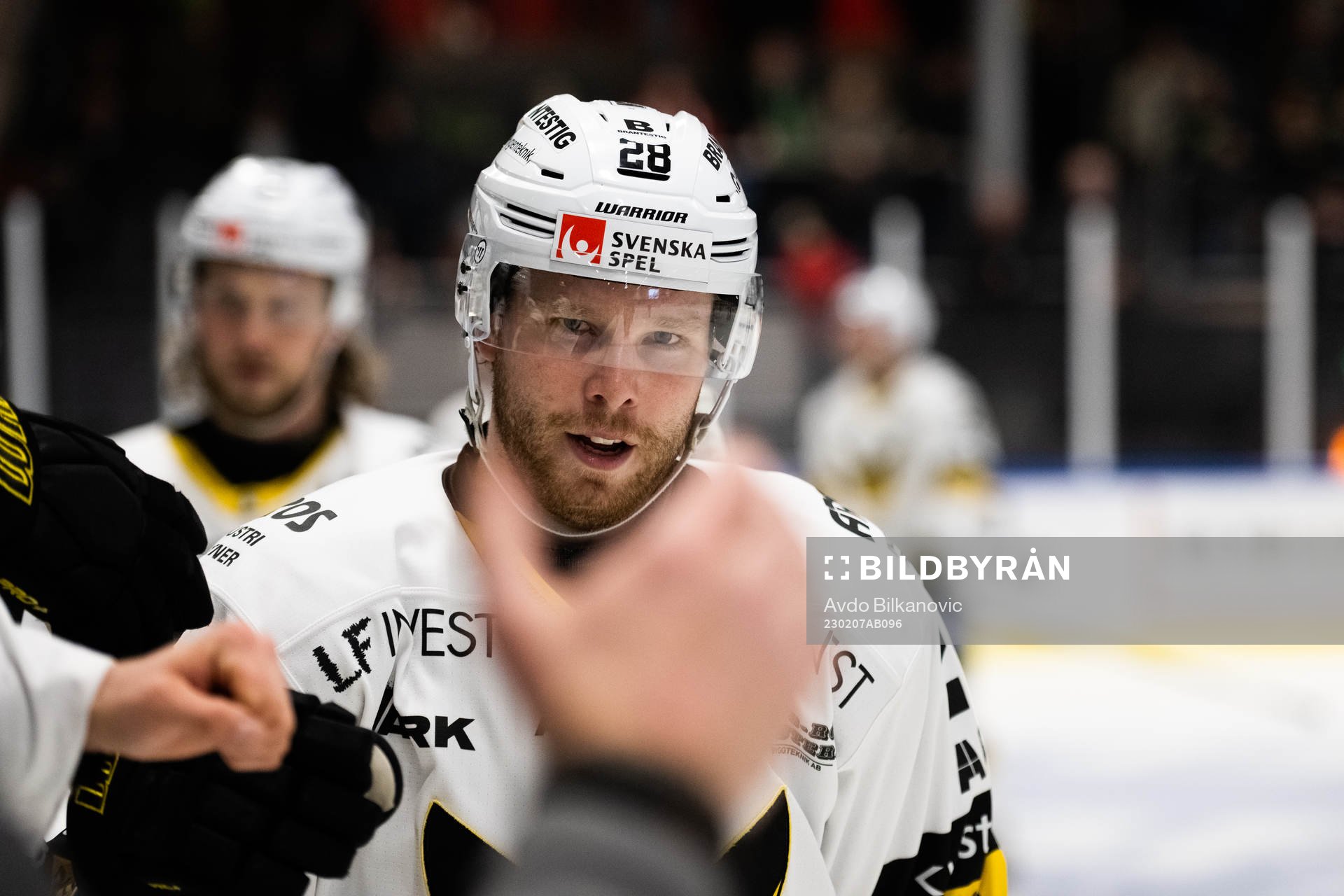 Västerås Lukas Zetterberg jublar
