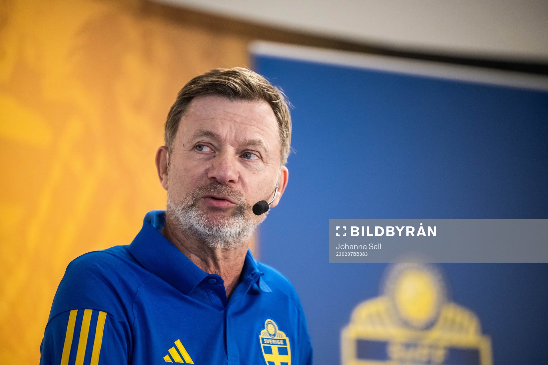 Peter Gerhardsson, head coach of the Swedish women’s