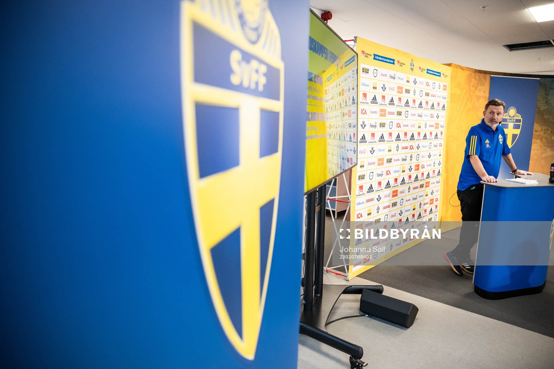 Peter Gerhardsson, head coach of the Swedish women’s