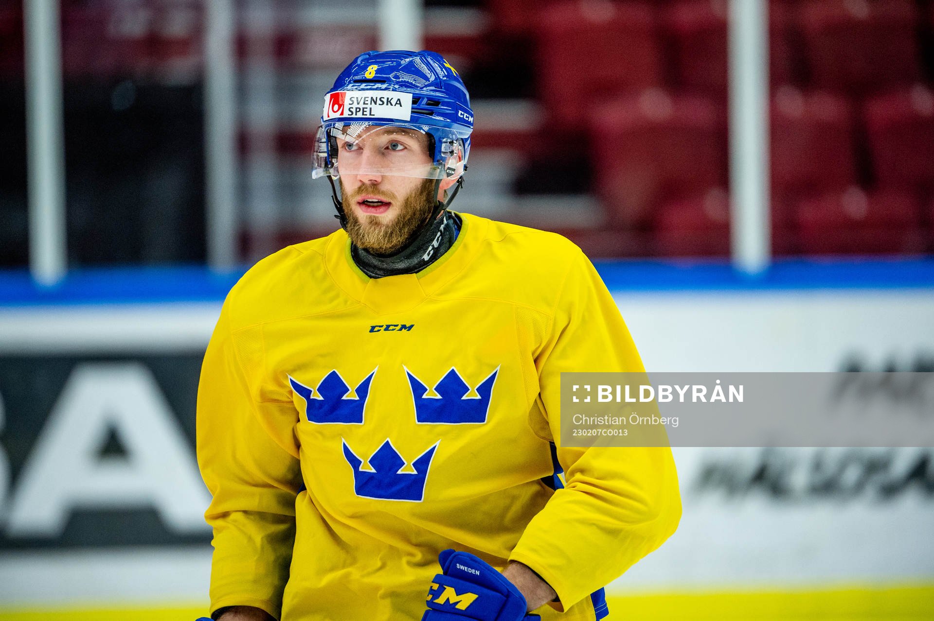Petter Granberg of Sweden at a practice session