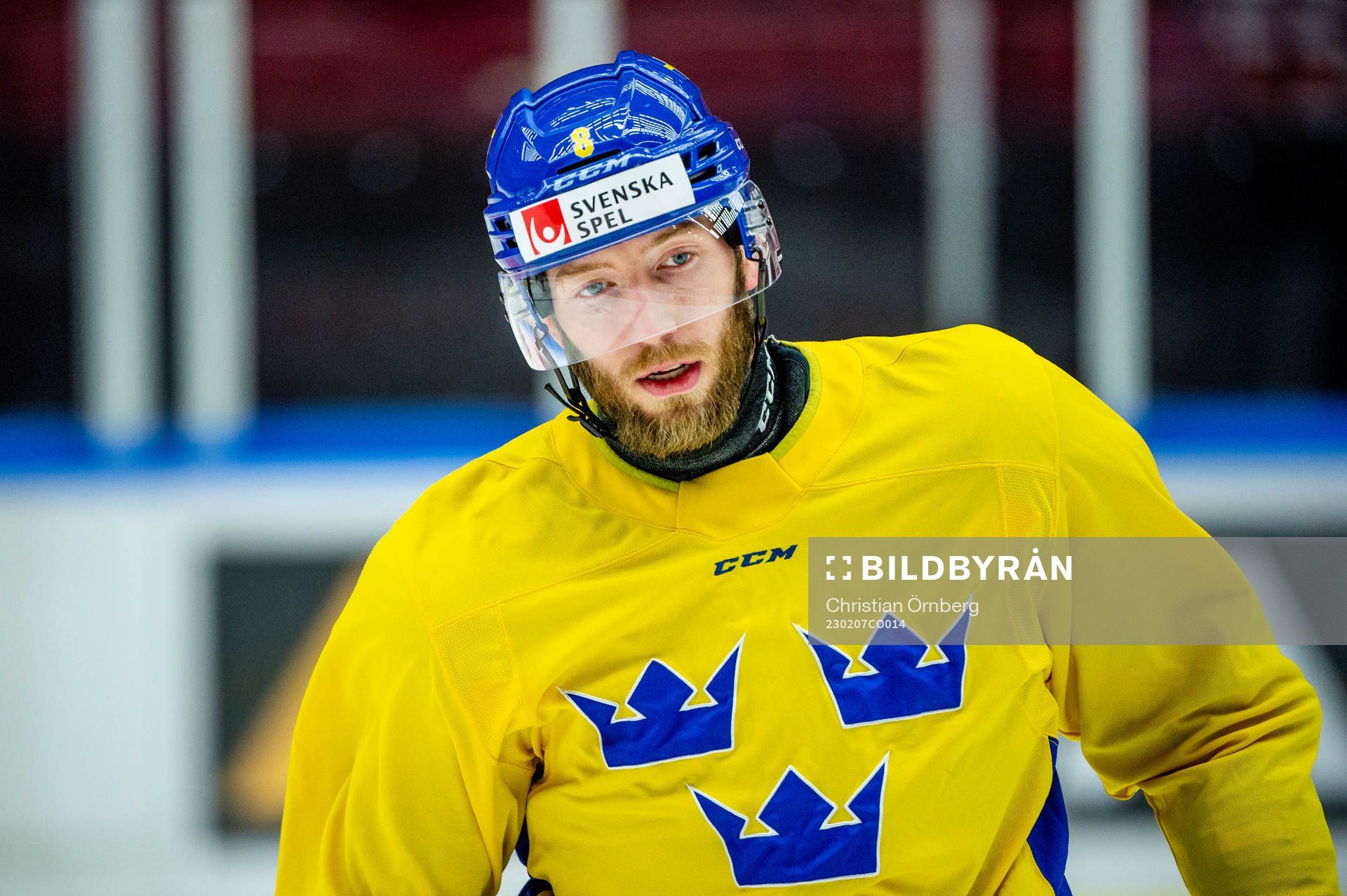 Petter Granberg of Sweden at a practice session