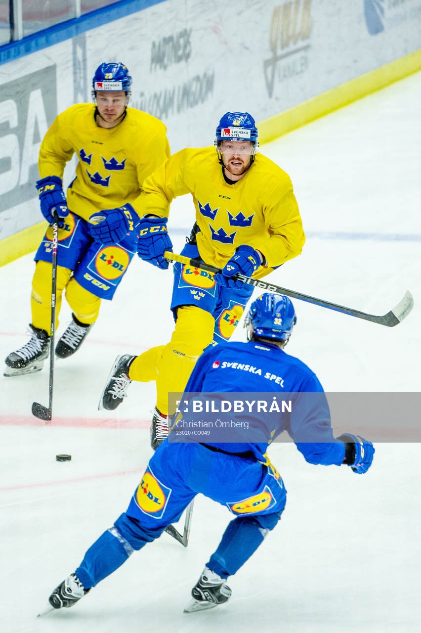 Lucas Wallmark, Joakim Nordström and Lukas Bengtsson of