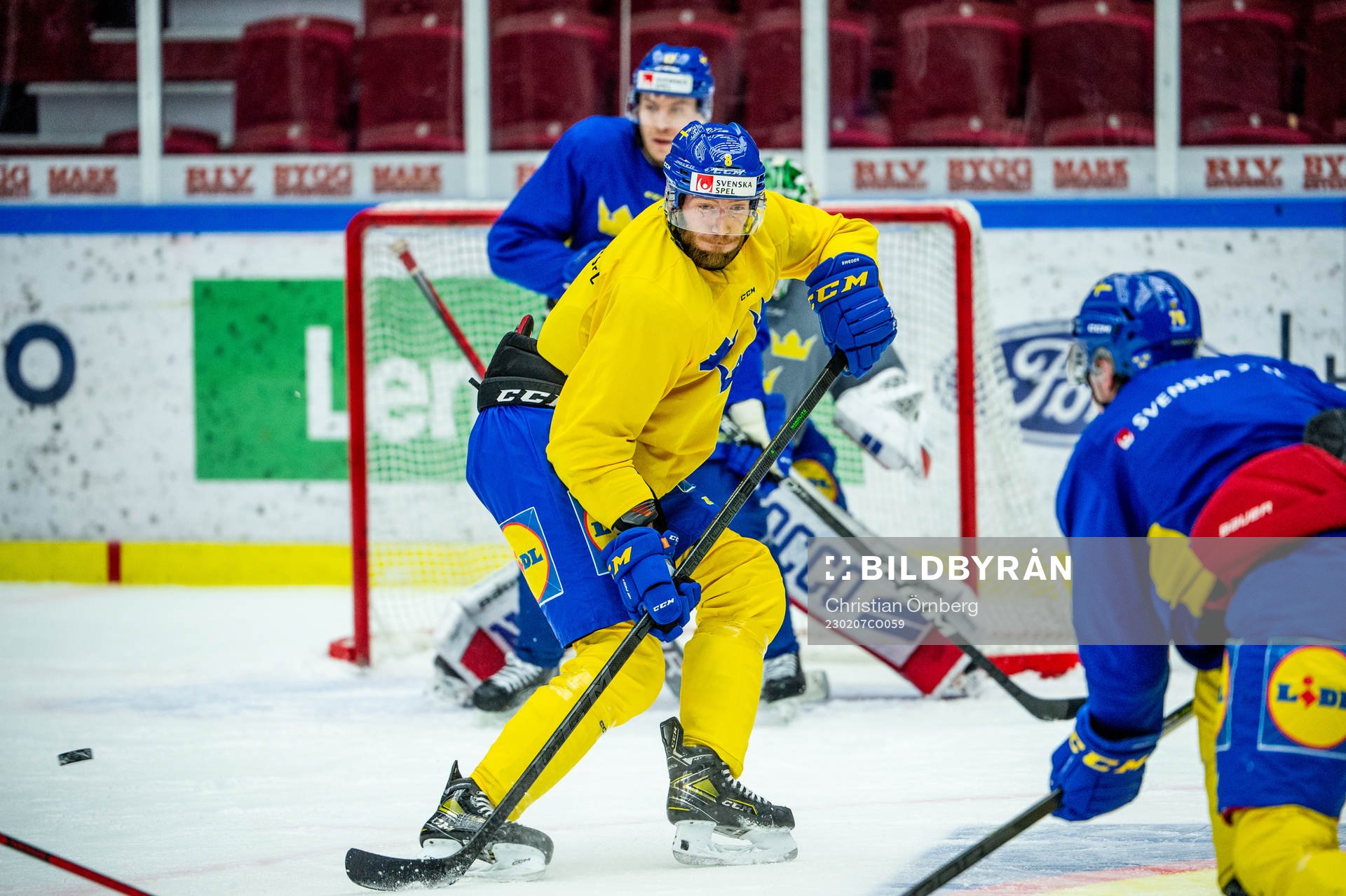 Petter Granberg of Sweden at a practice session