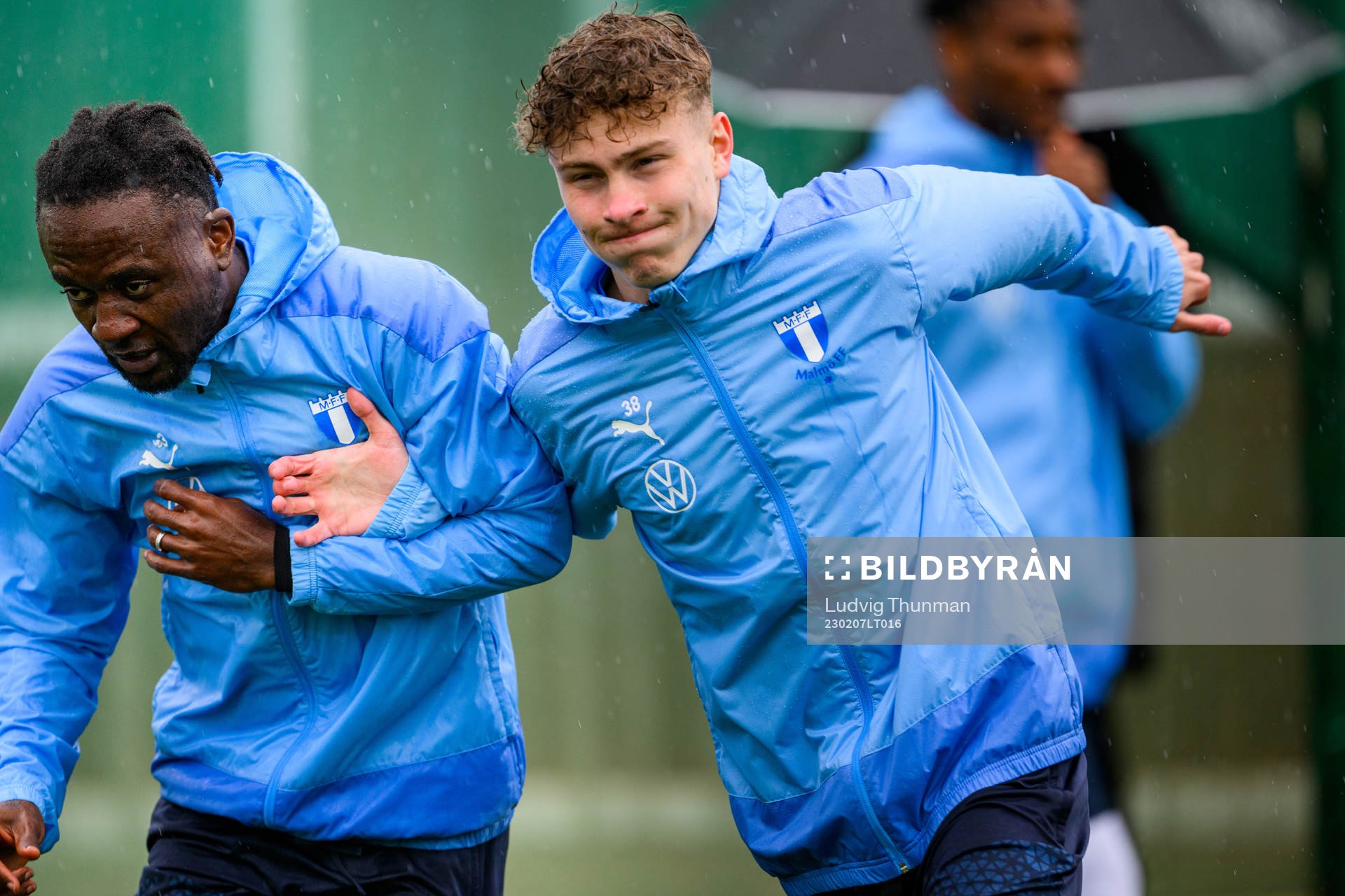 Mohamed Buya Turay och Hugo Bolin