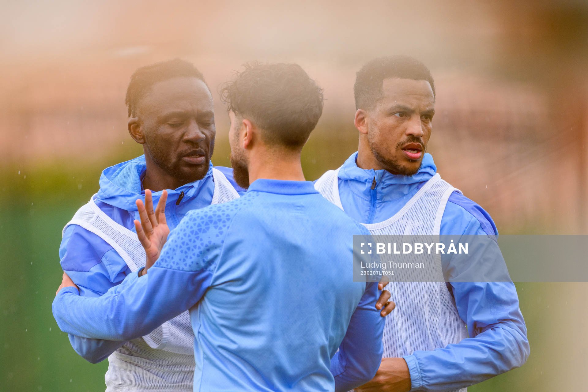 Mohamed Buya Turay, Moustafa Zeidan och Martin Olsson