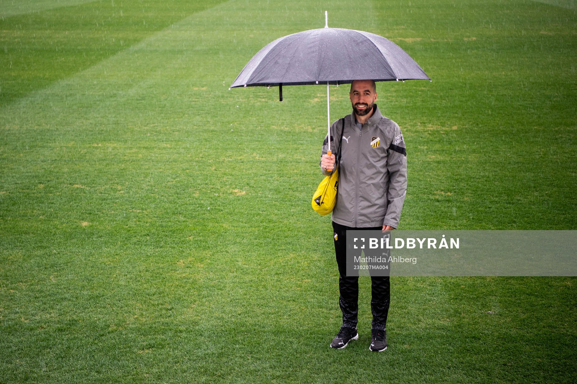 Assistant coach Martin Foyston of Häcken at Marbella
