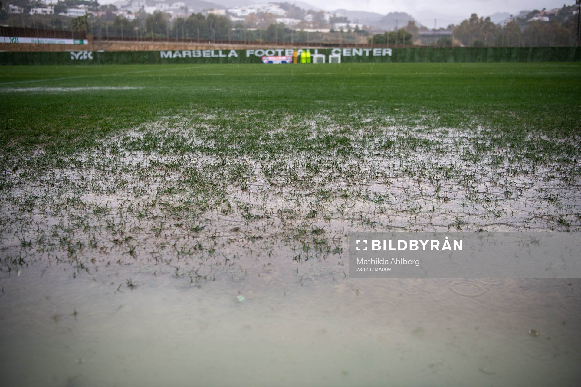 The pitch at Marbella Football Center