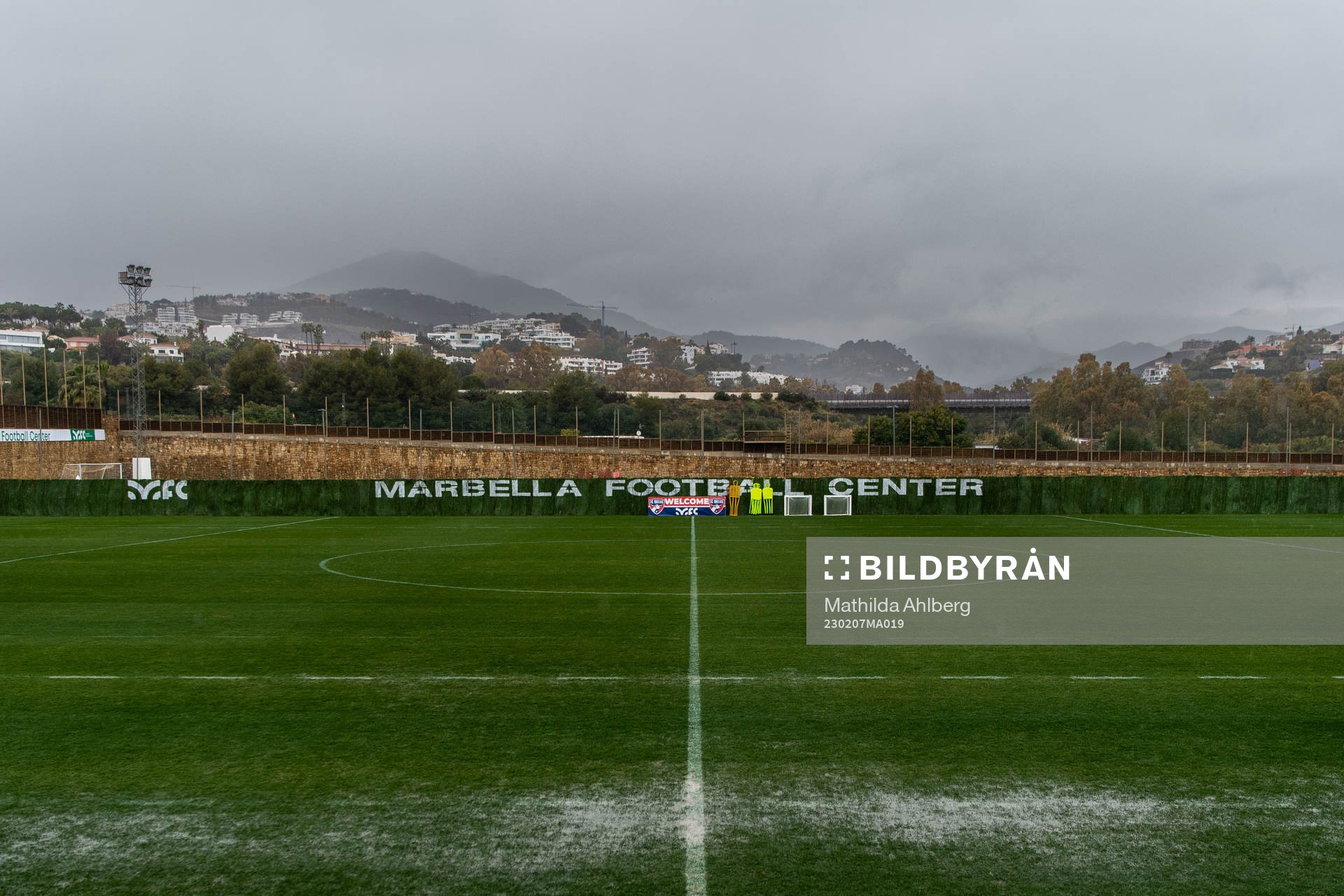 The pitch at Marbella Football Center