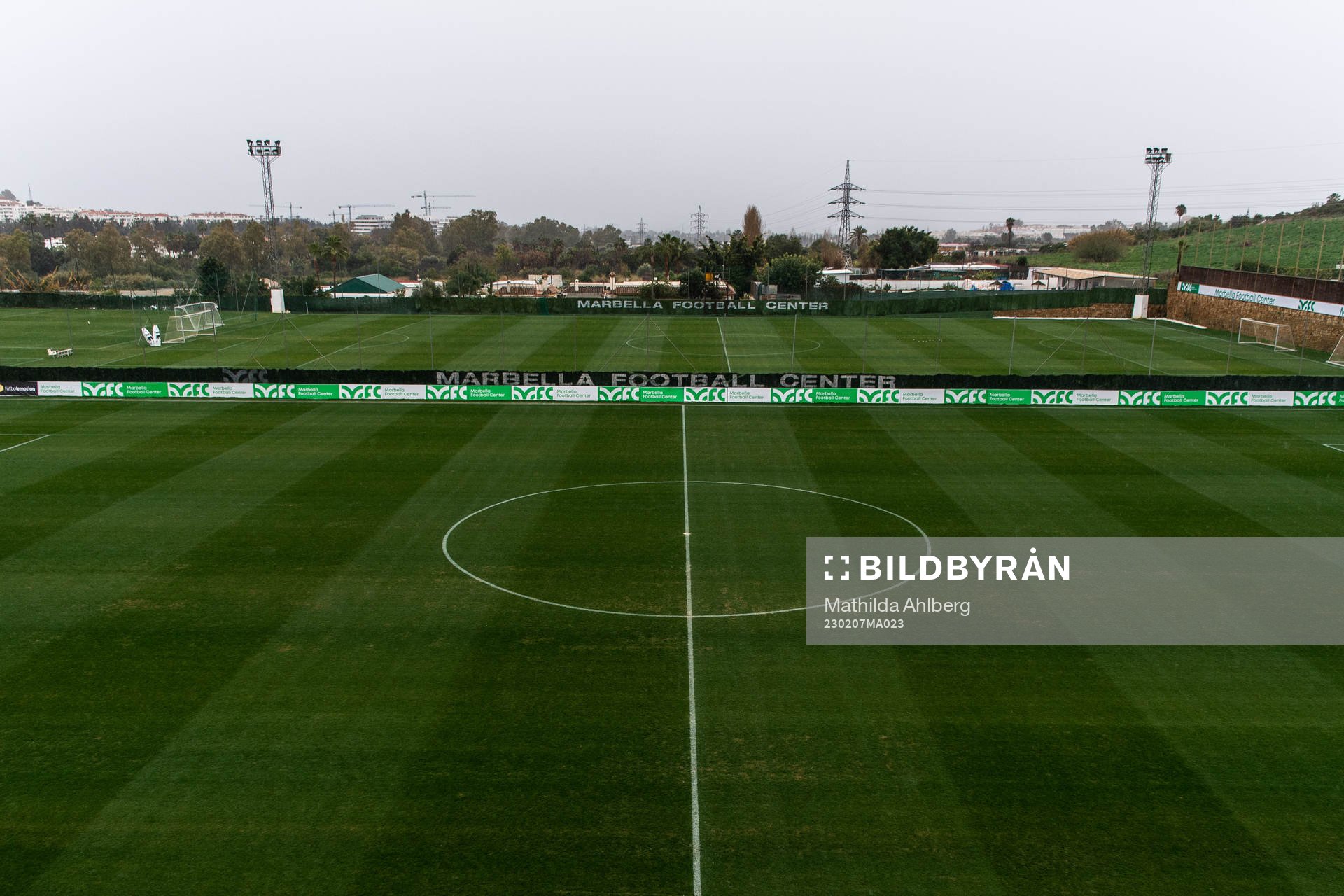 The pitch at Marbella Football Center