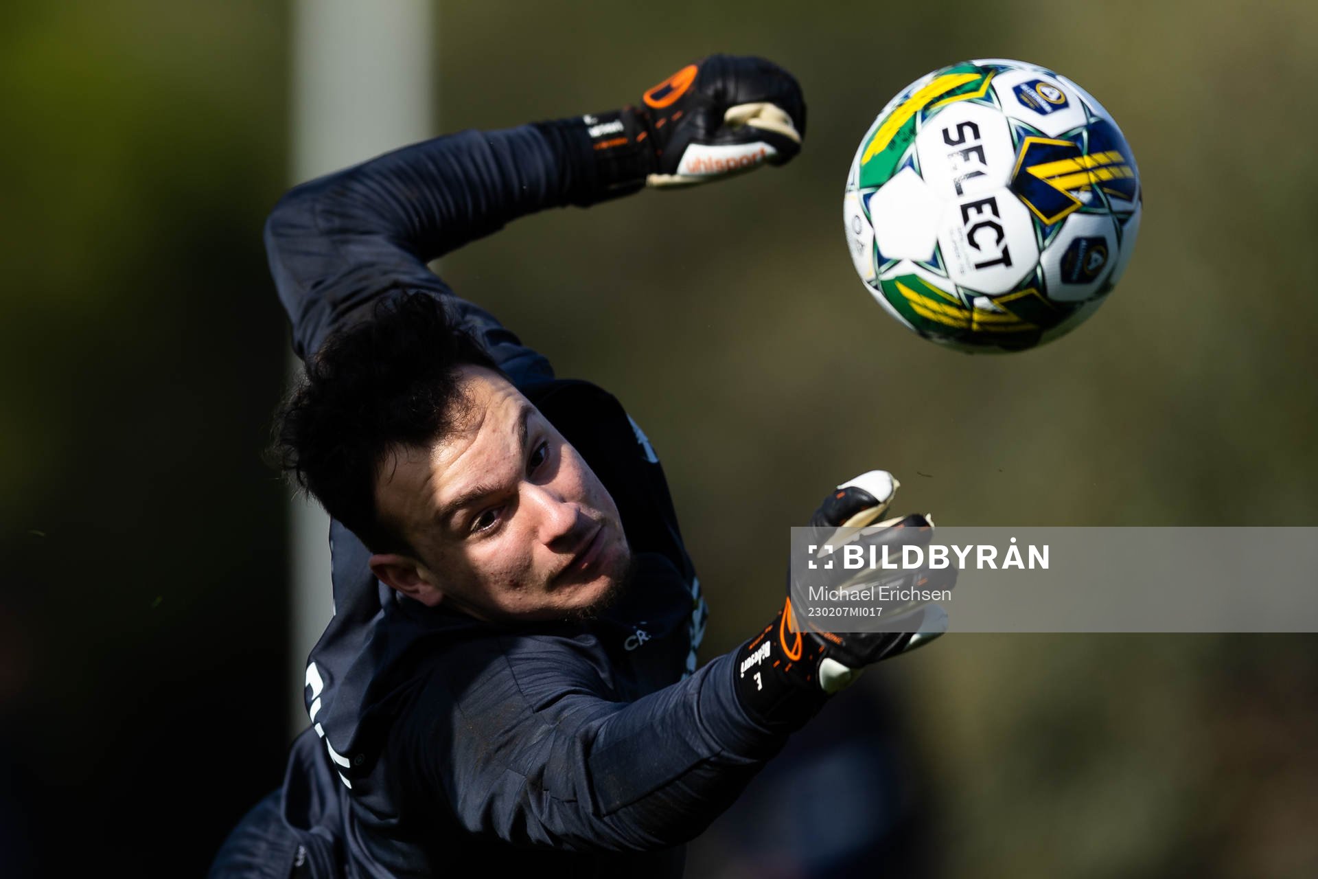 IFK Göteborgs målvakt Elis Bishesari