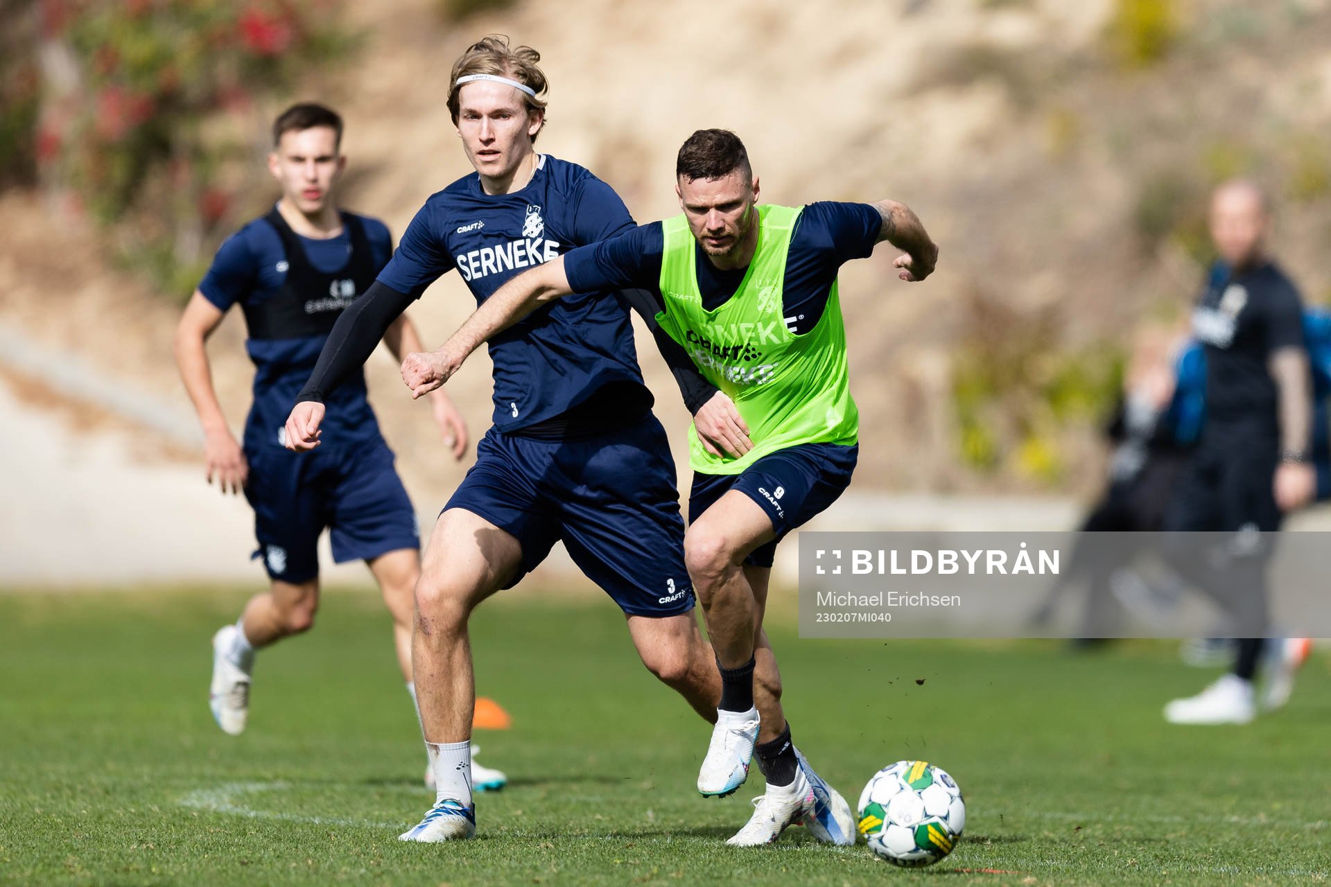 IFK Göteborgs Johan Bångsbo och Marcus Berg
