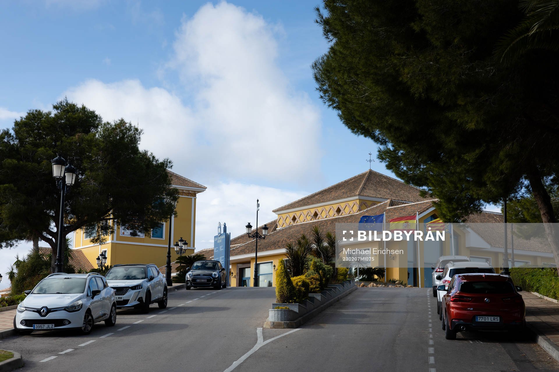 Campoamor Golf Resort som IFK Göteborg är på träningsläger hos den 7 februari 2023 i Alicante, Torrevieja. 