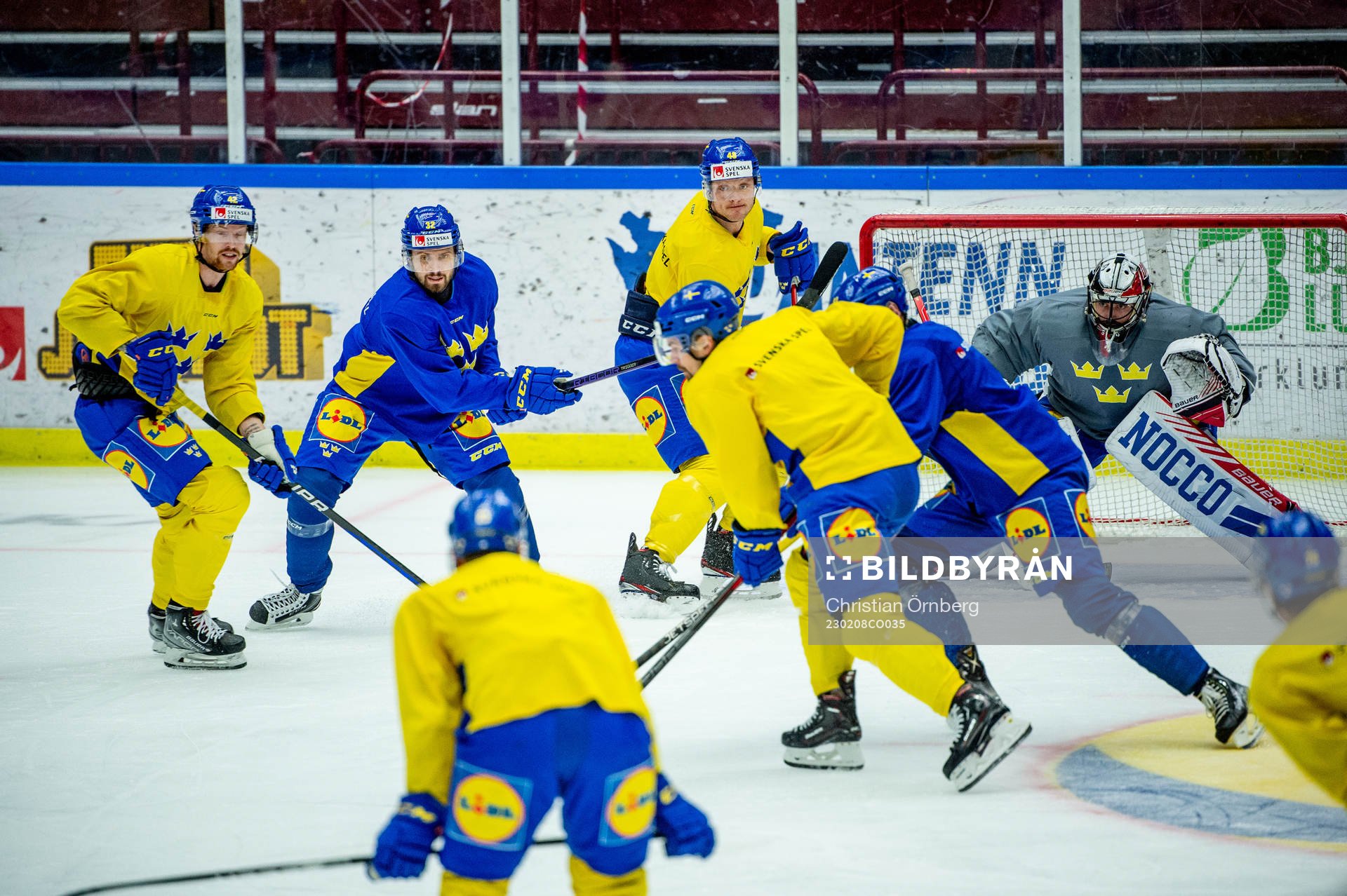 Joakim Nordström, Lukas Bengtsson, Carl Klingberg and
