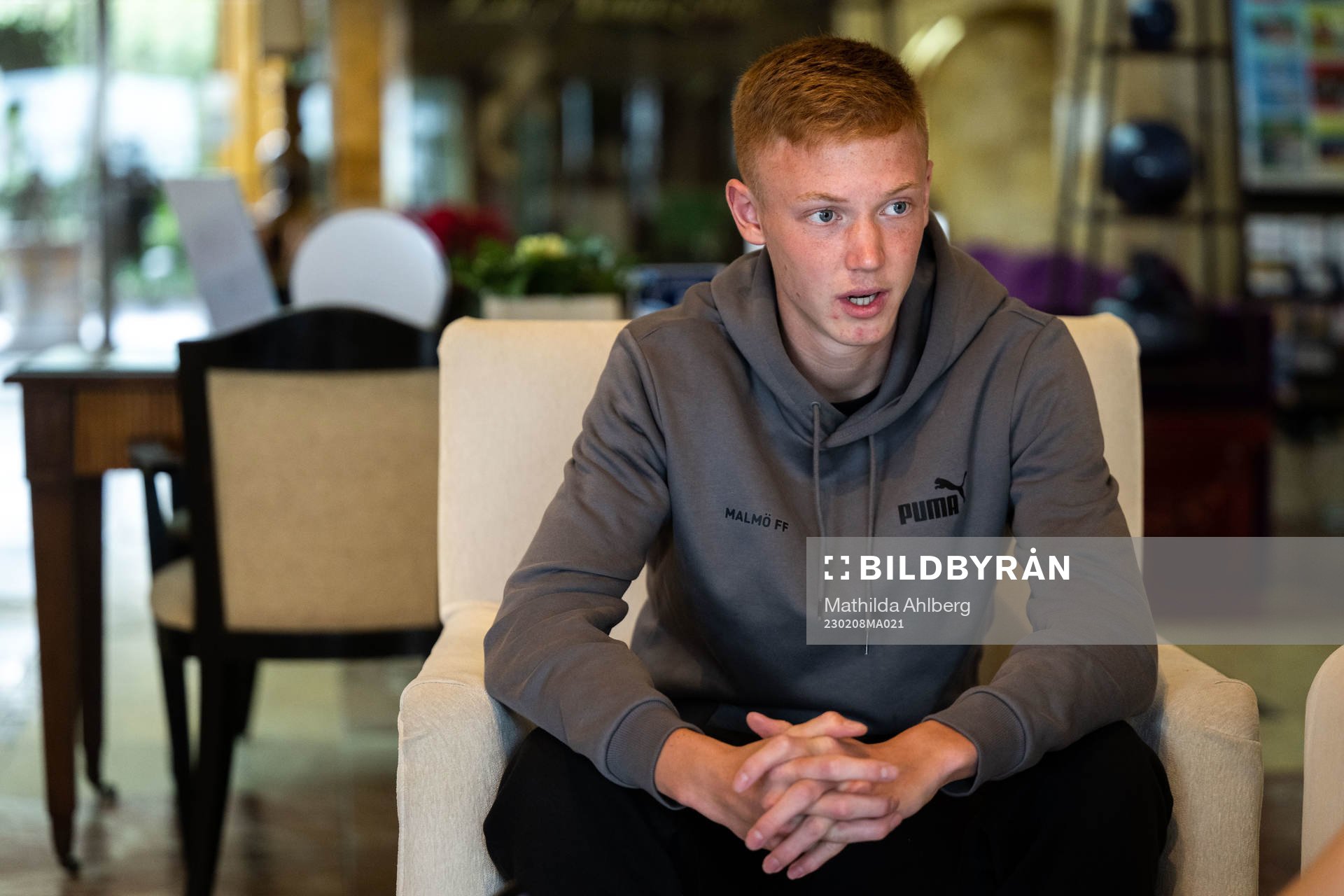Malmö FFs Hugo Larsson