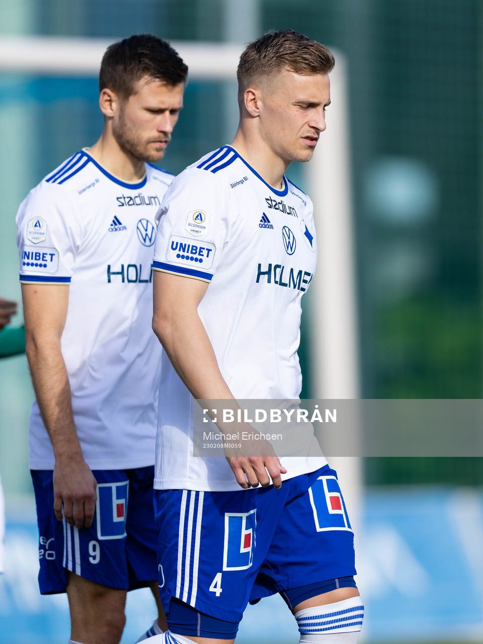 Norrköpings Marco Lund innan träningsmatchen i fotboll