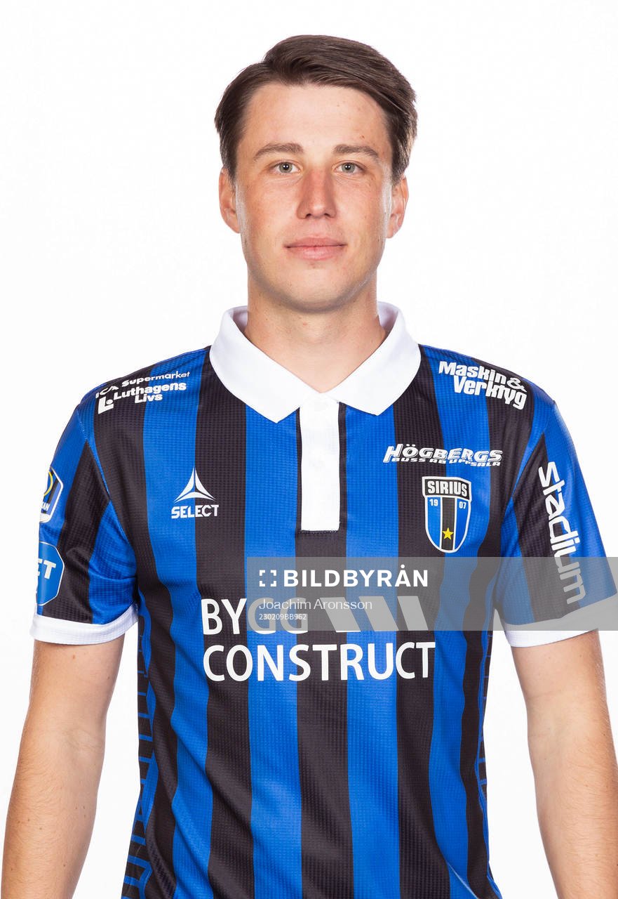 Sirius Filip Olsson poserar för ett porträtt den 9 februari 2023 i Uppsala.