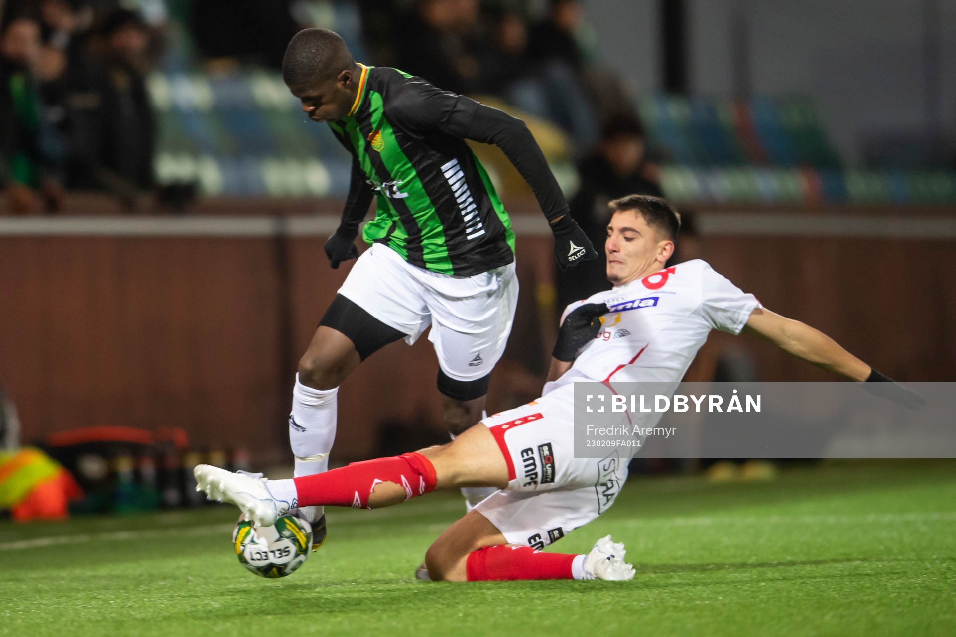 GAIS Chison Chidi  och Degerfors Seid Korac