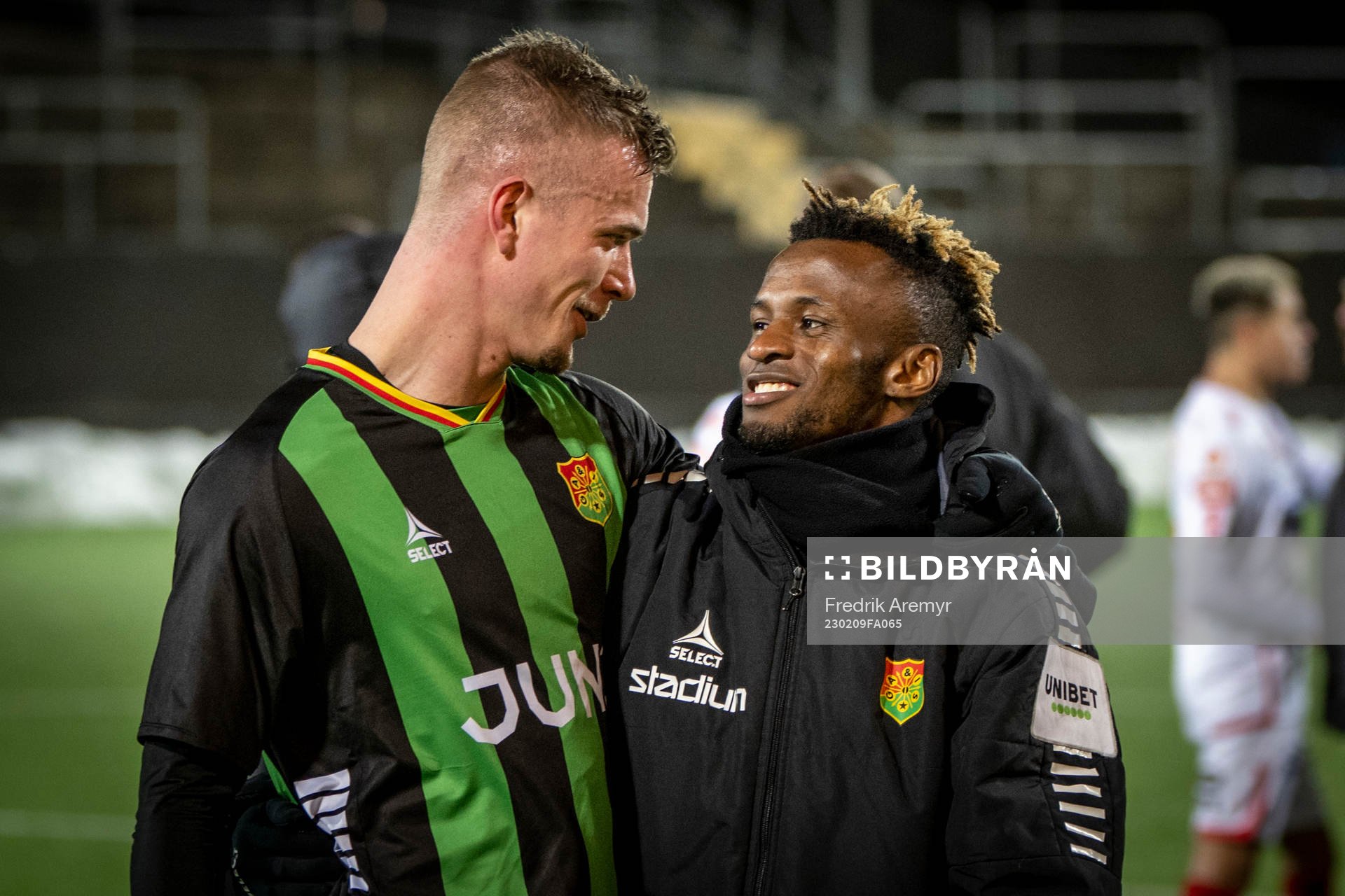 GAIS Alexander Ahl Holmström och Rickard Emeka Friday