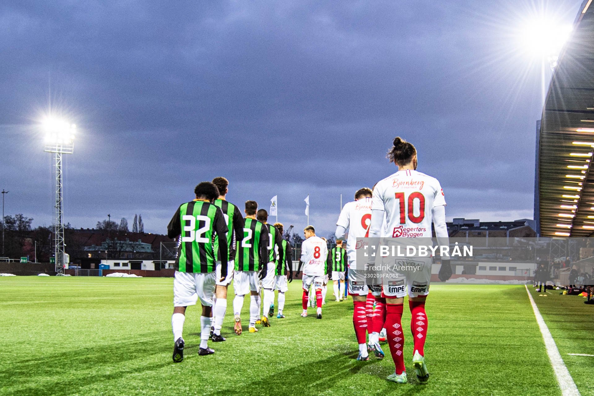 GAIS och Degerfors går in på planen