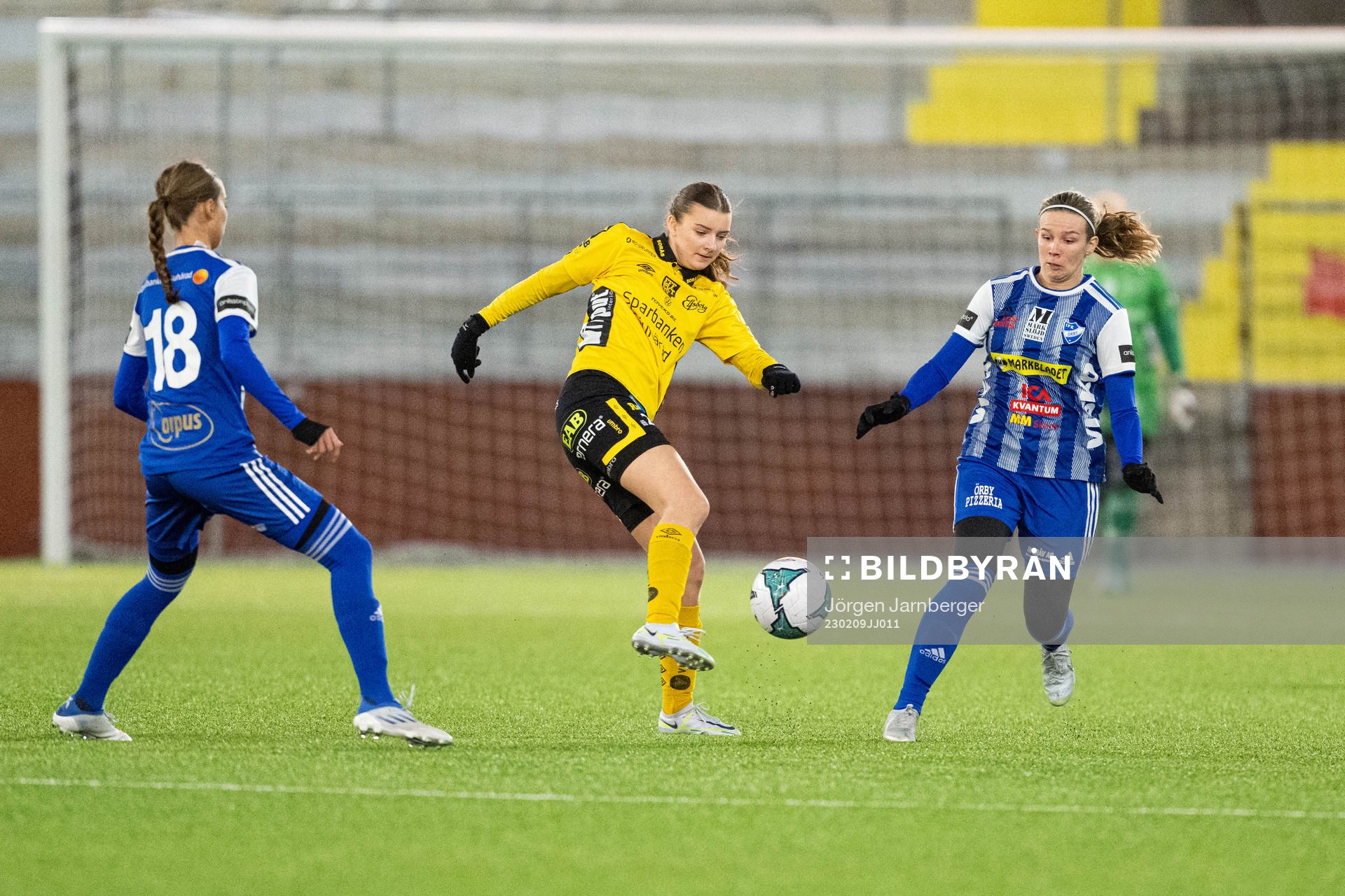 under en träningsmatch i fotboll mellan Elfsborg och IFK
