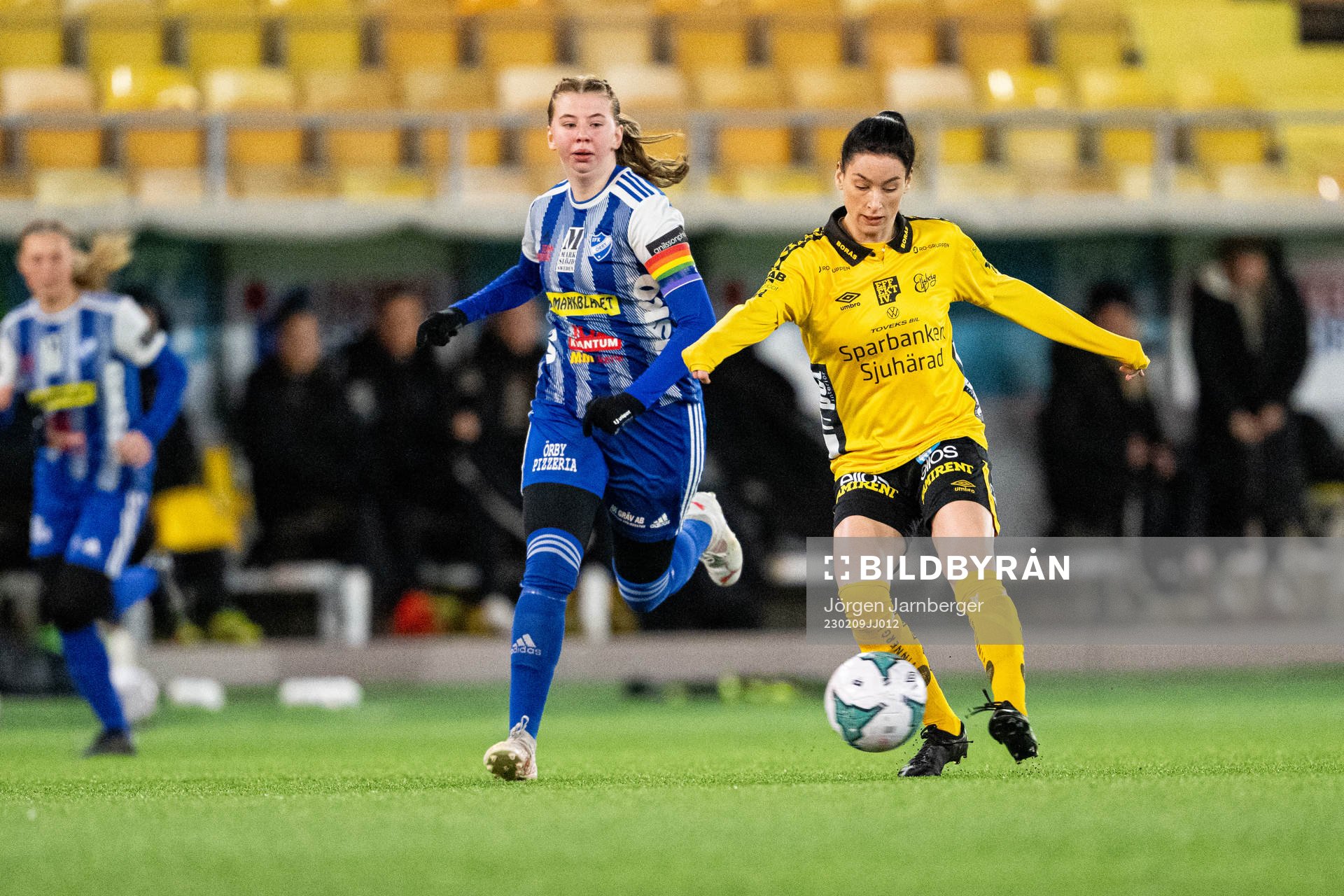 under en träningsmatch i fotboll mellan Elfsborg och IFK