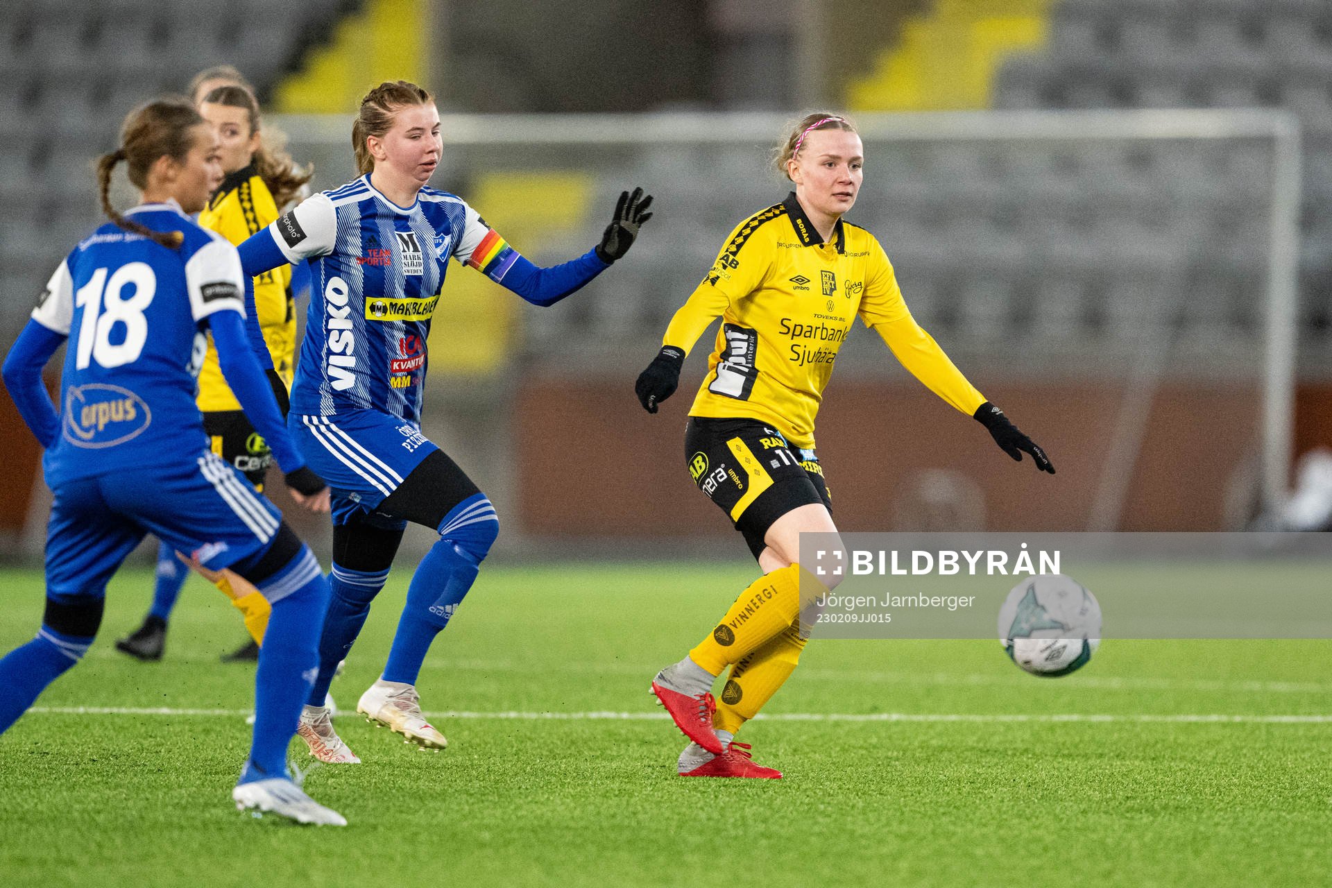 under en träningsmatch i fotboll mellan Elfsborg och IFK