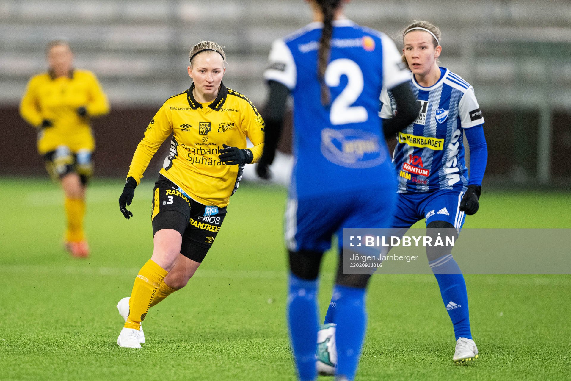 under en träningsmatch i fotboll mellan Elfsborg och IFK