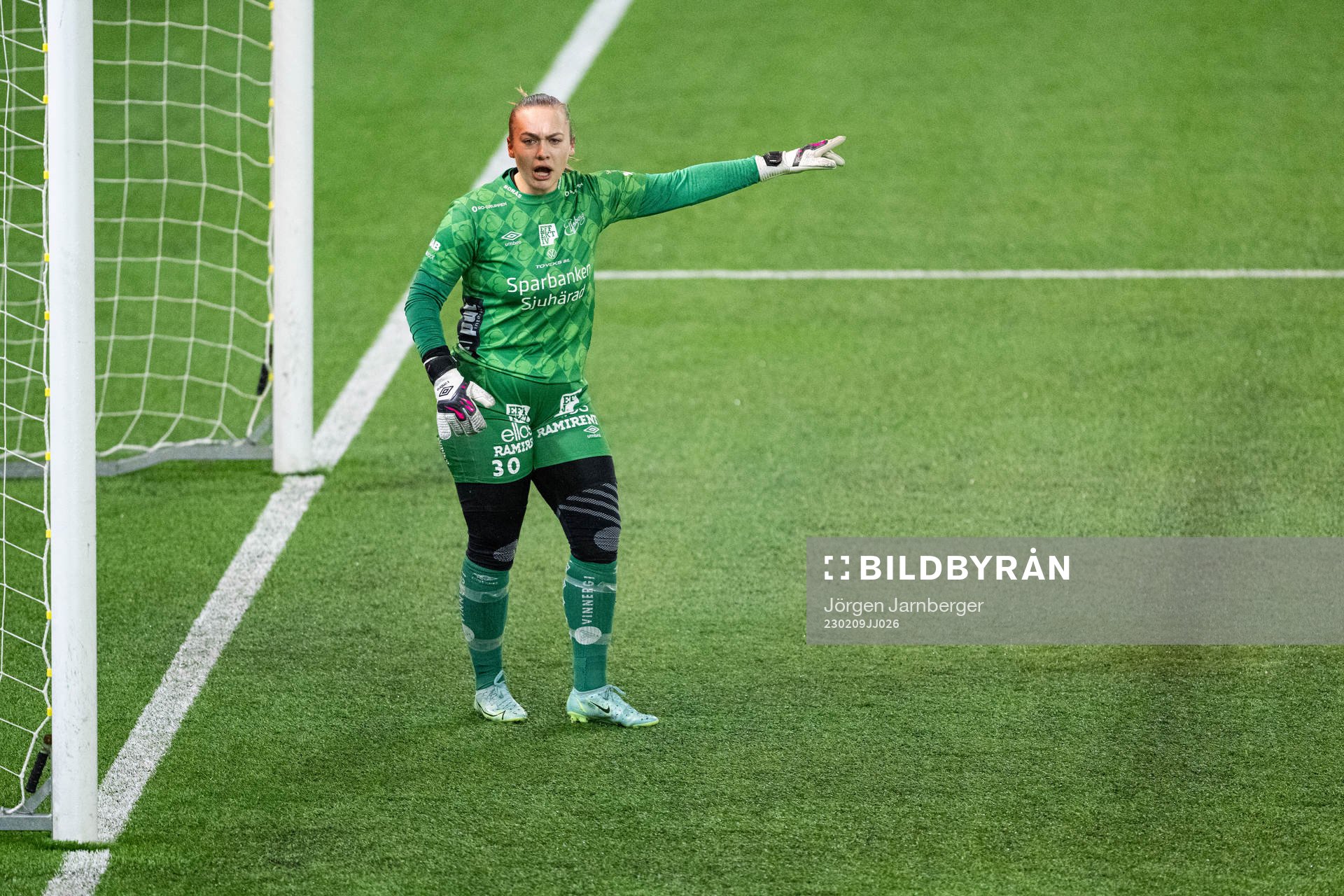 Elfsborgs målvakt Tuva Janveden Mobrandt
