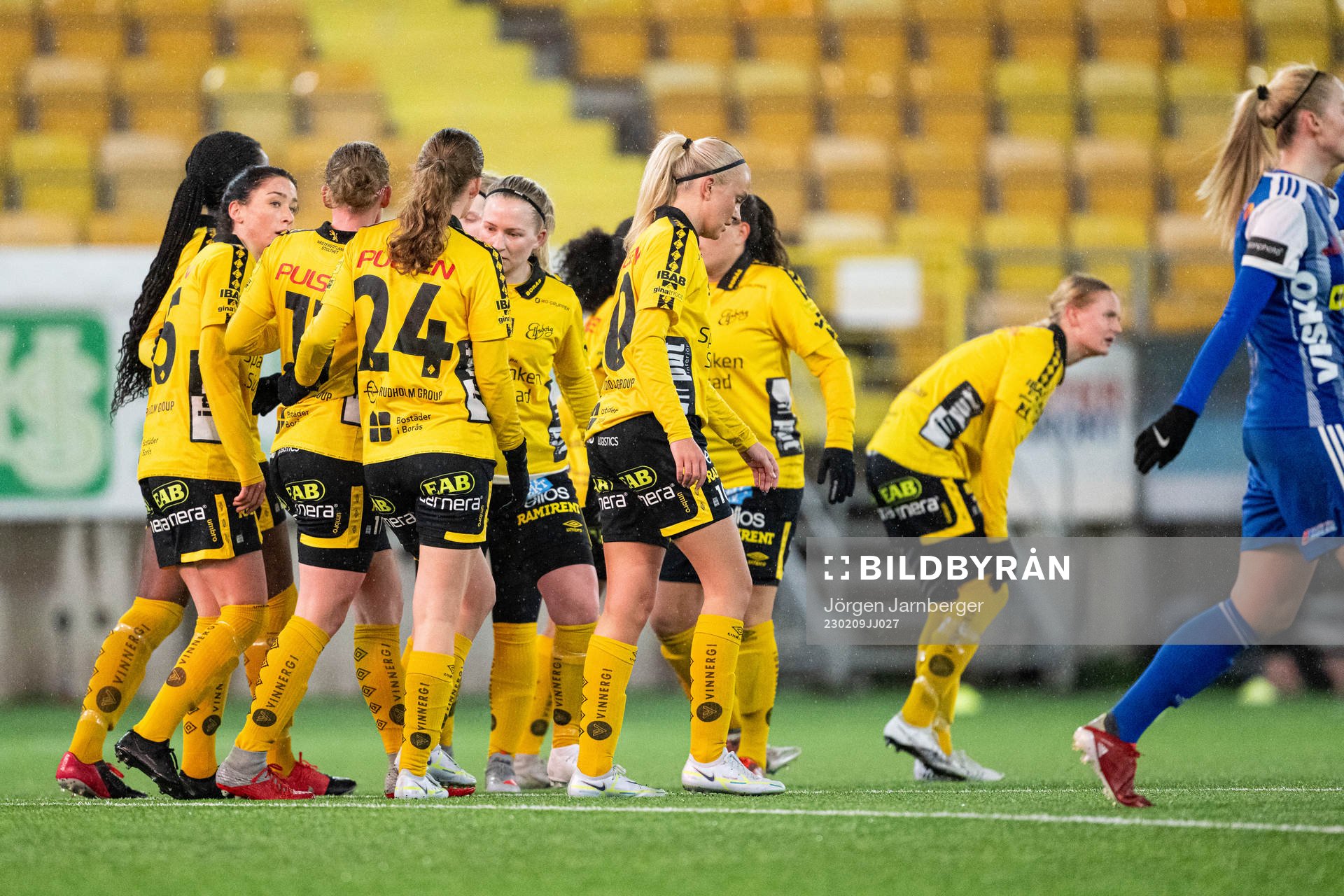 Elfsborgs spelare jublar