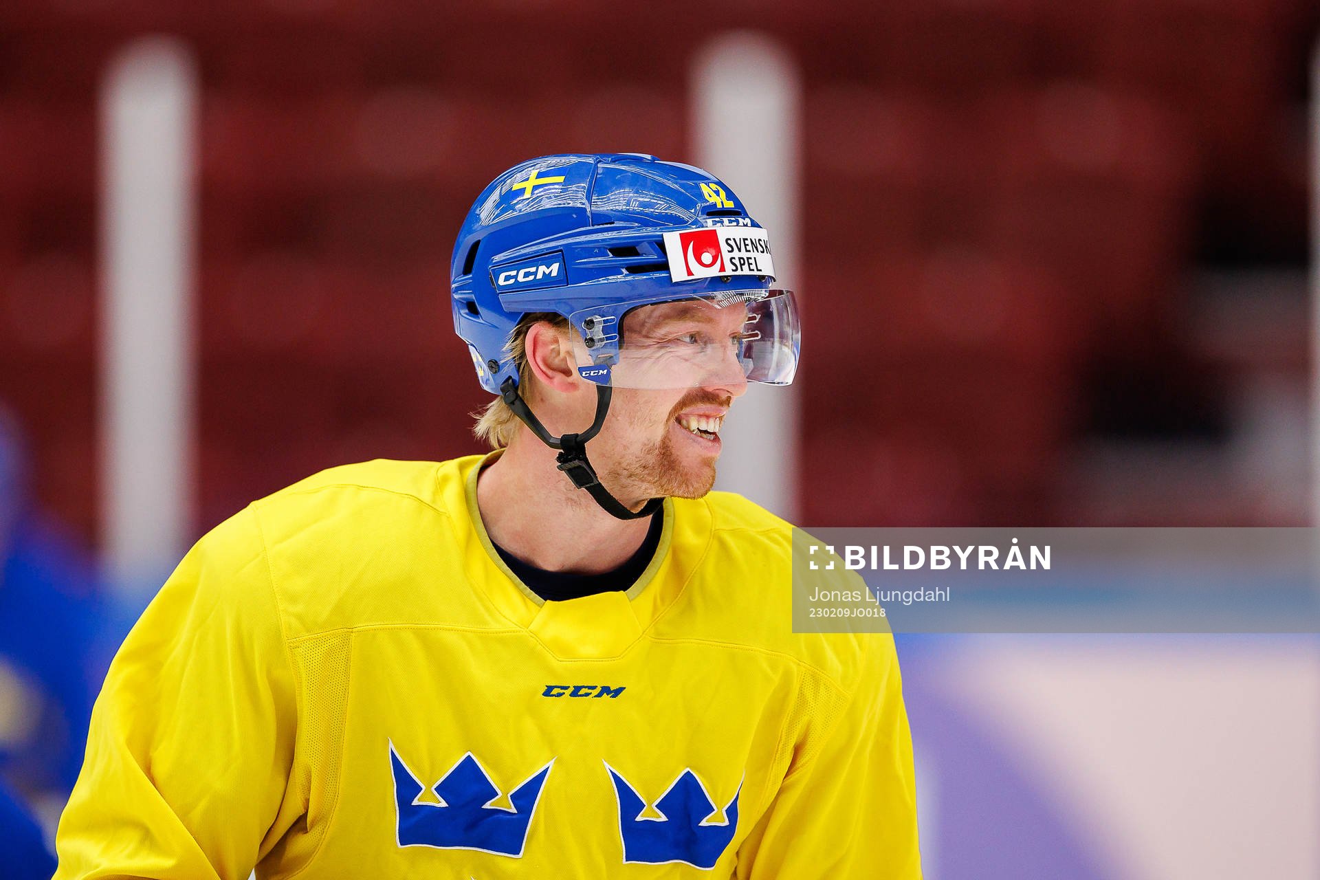 Joakim Nordström of Sweden at a practice session ahed of