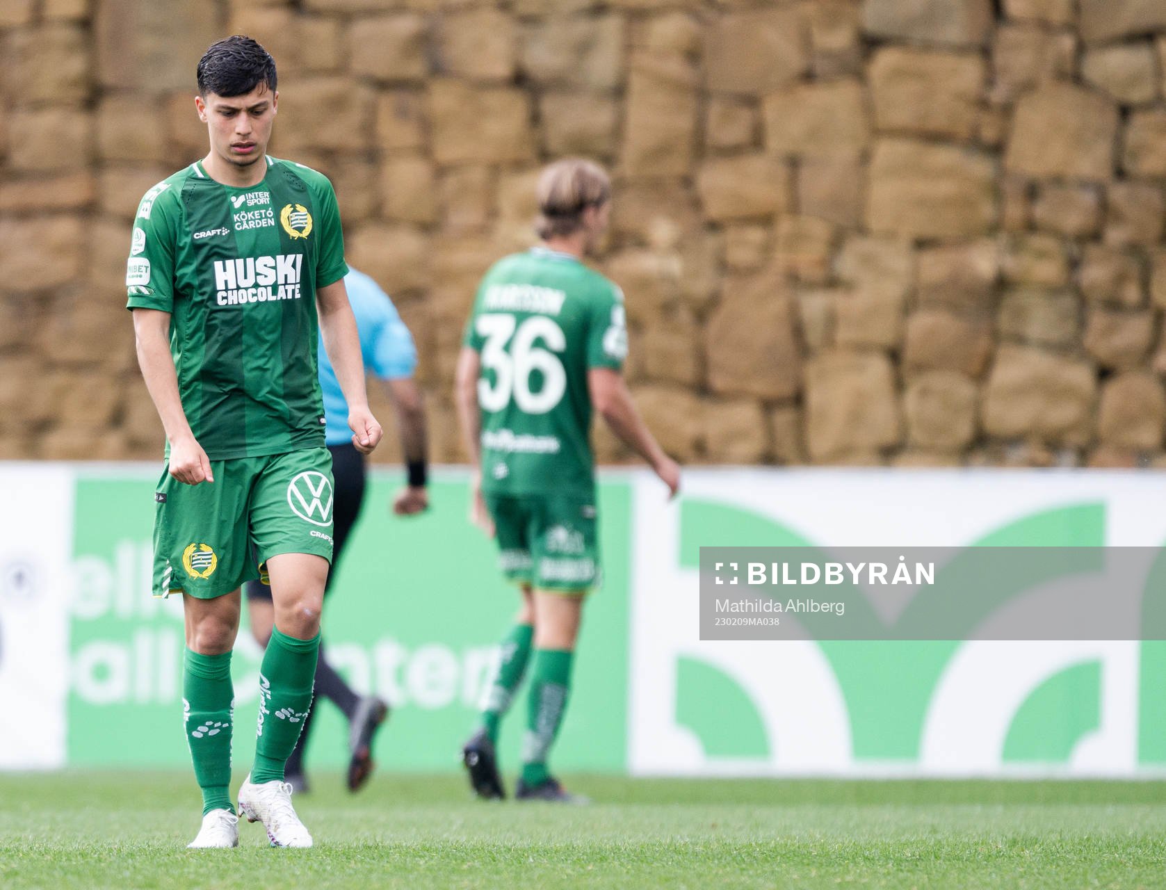 Alper Demirol of Hammarby looks dejected