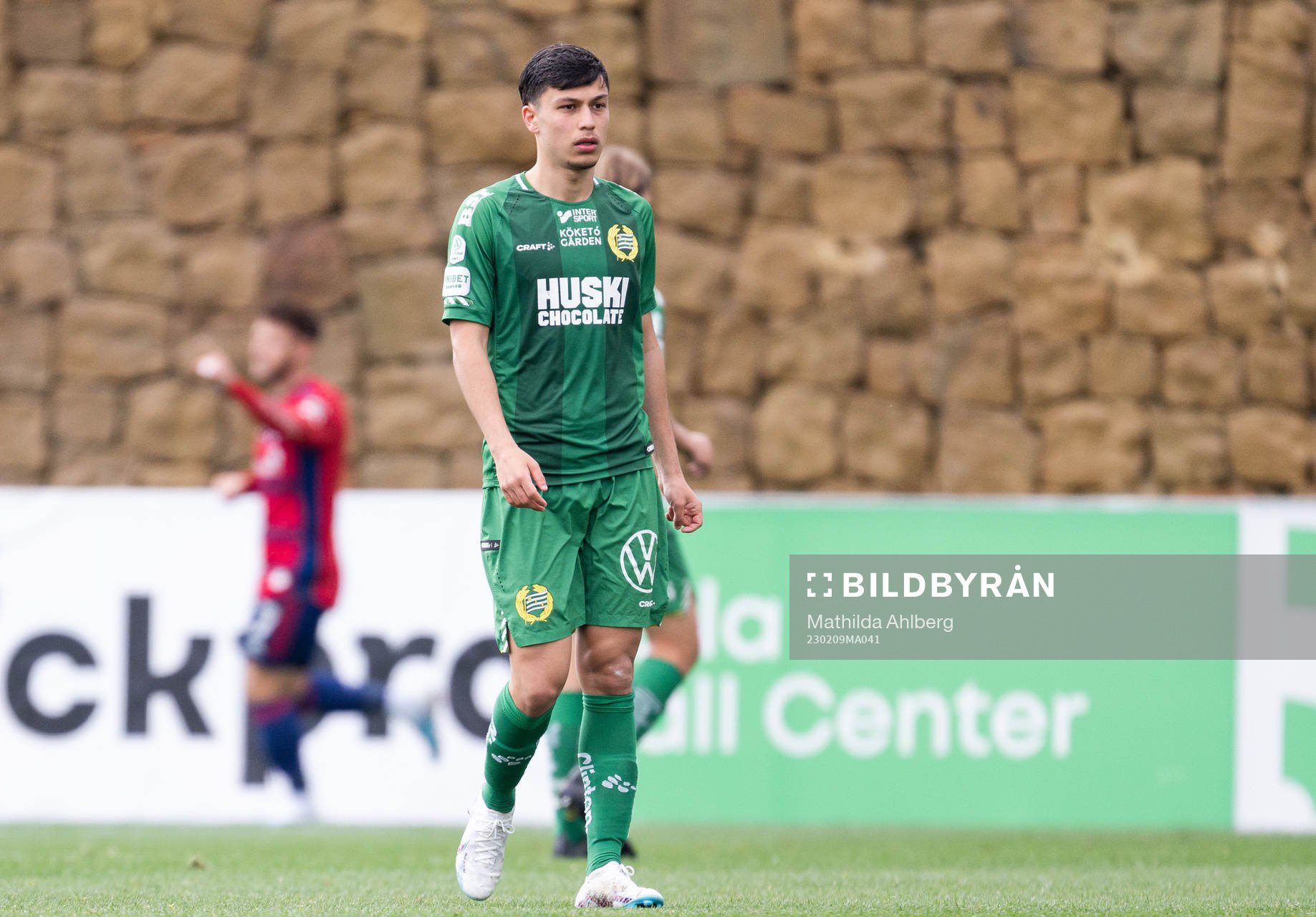 Alper Demirol of Hammarby looks dejected