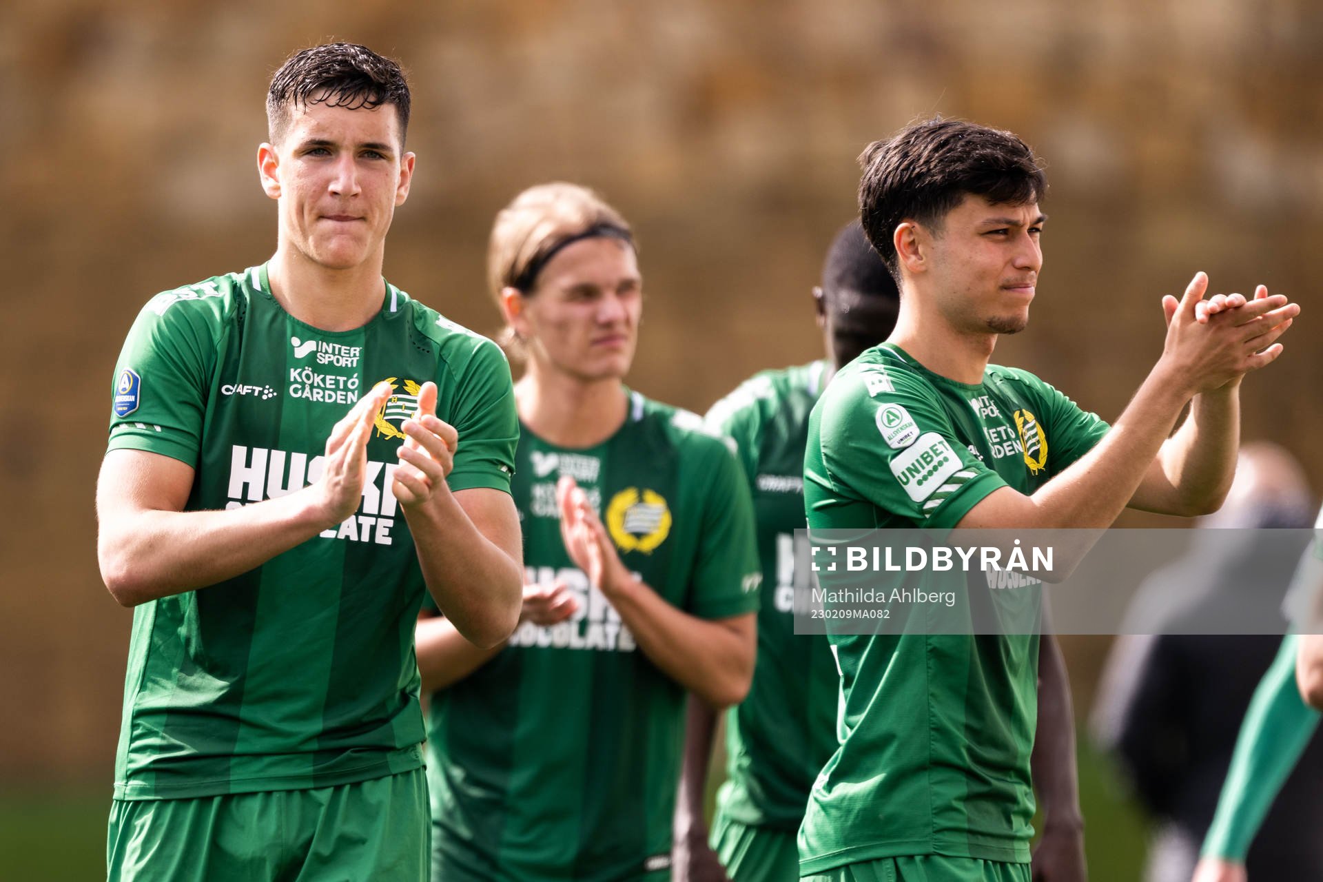 Deniz Gul and Alper Demirol of Hammarby