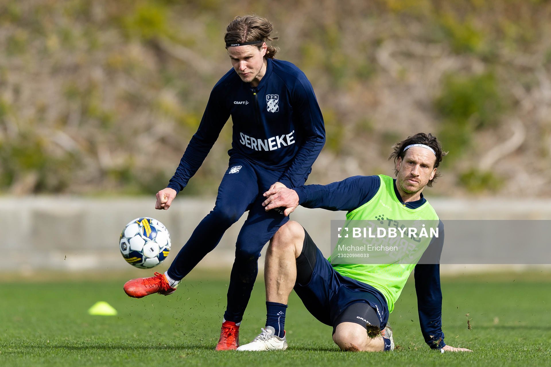 IFK Göteborgs Gustaf Norlin och Gustav Svensson