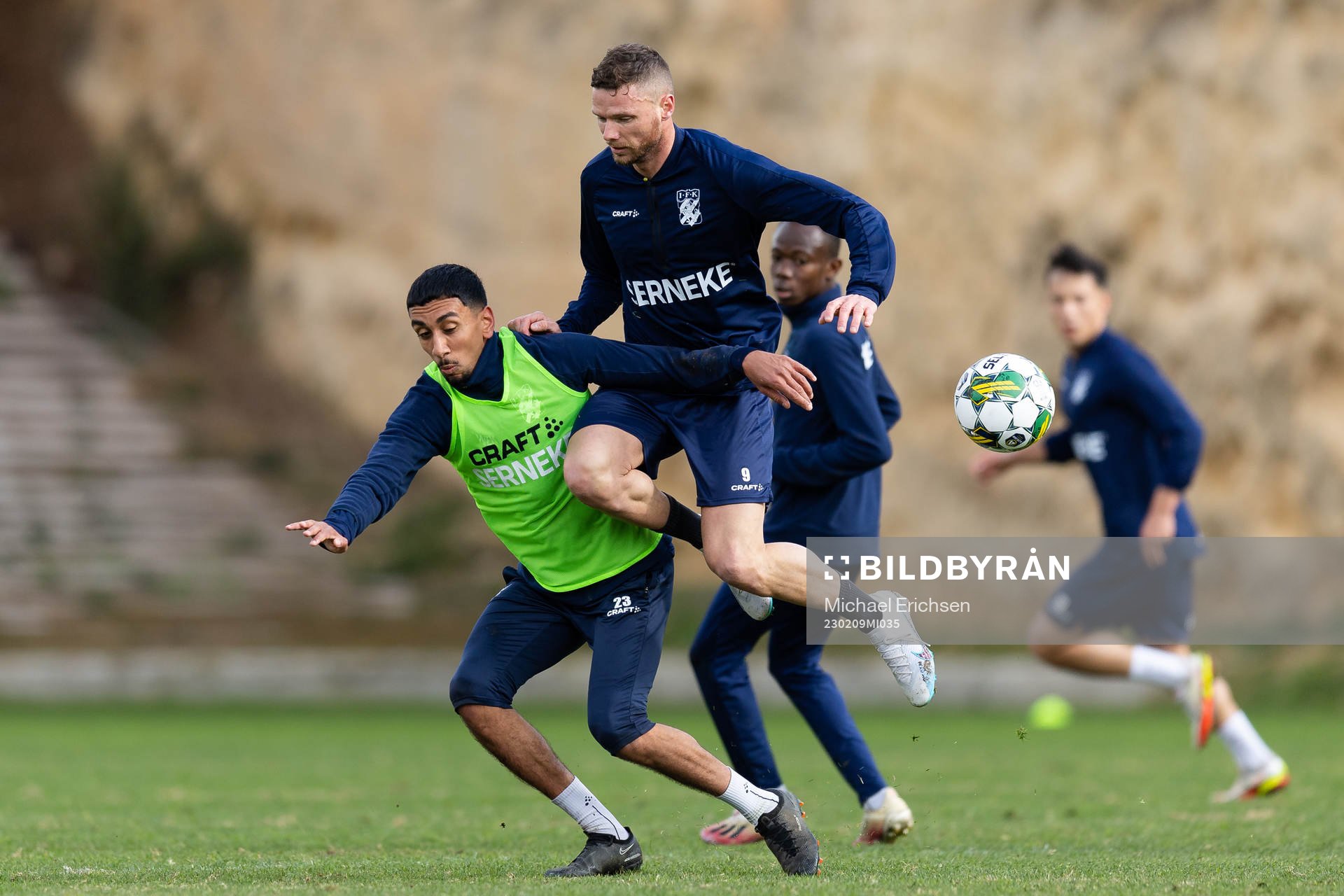 IFK Göteborgs Amir Al Amari och Marcus Berg