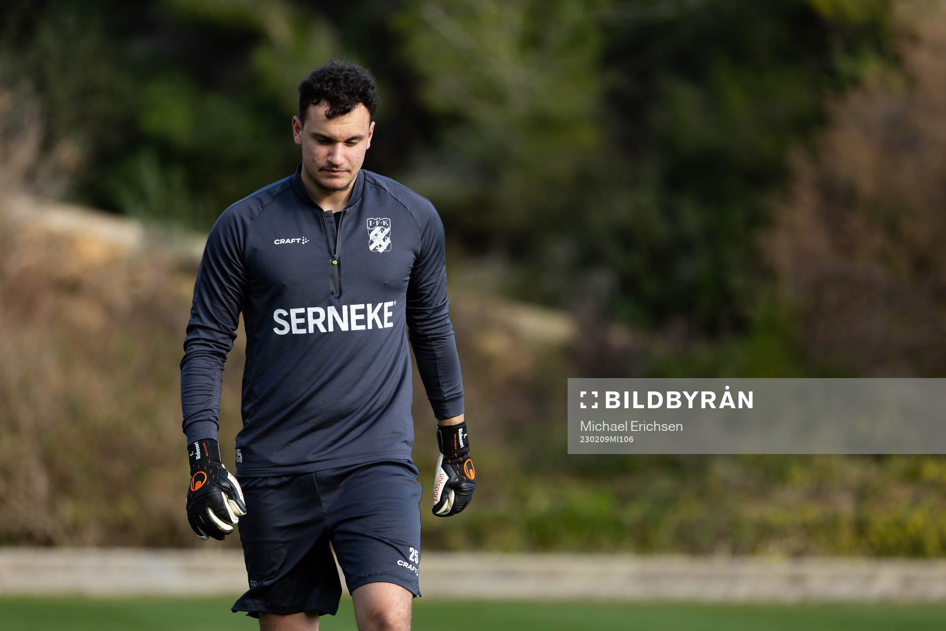 IFK Göteborgs målvakt Elis Bishesari