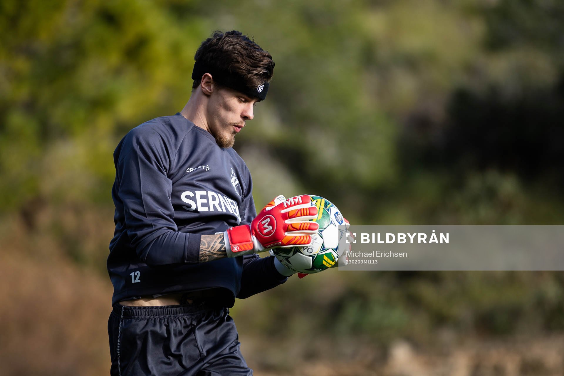 IFK Göteborgs målvakt Adam Benediktsson