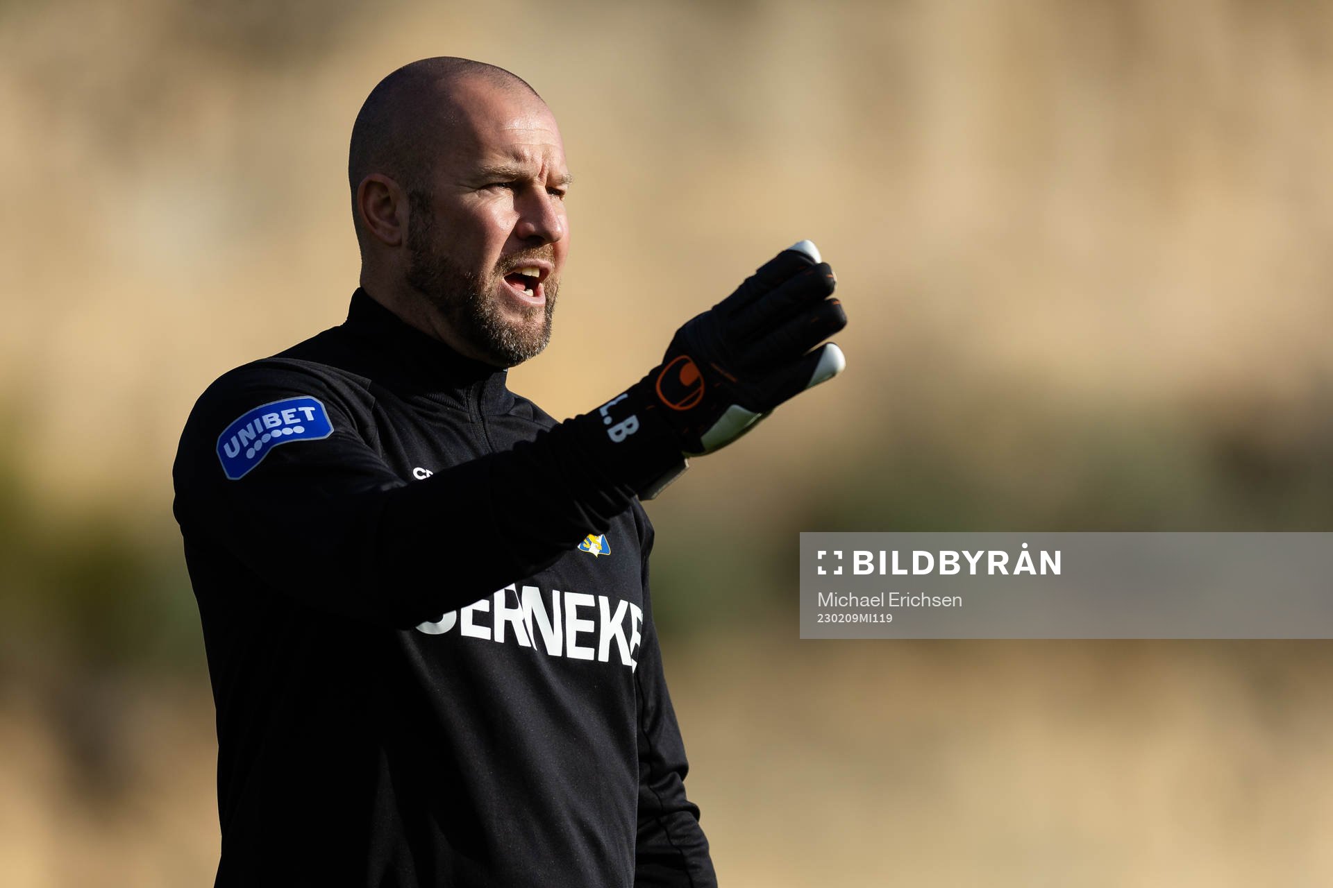 IFK Göteborgs målvaktstränare Lee Baxter